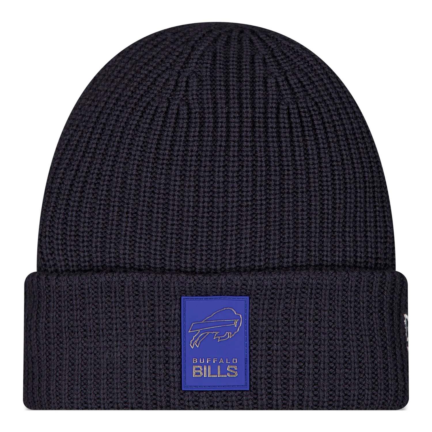 Buffalo Bills New Era 2025 Sideline Cold Weather Sport Knit Hat - Charcoal