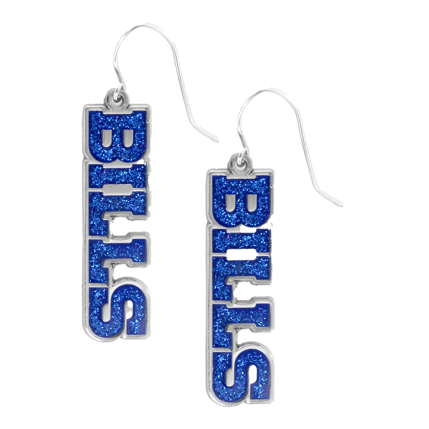 Bills Glitter Wordmark Earrings