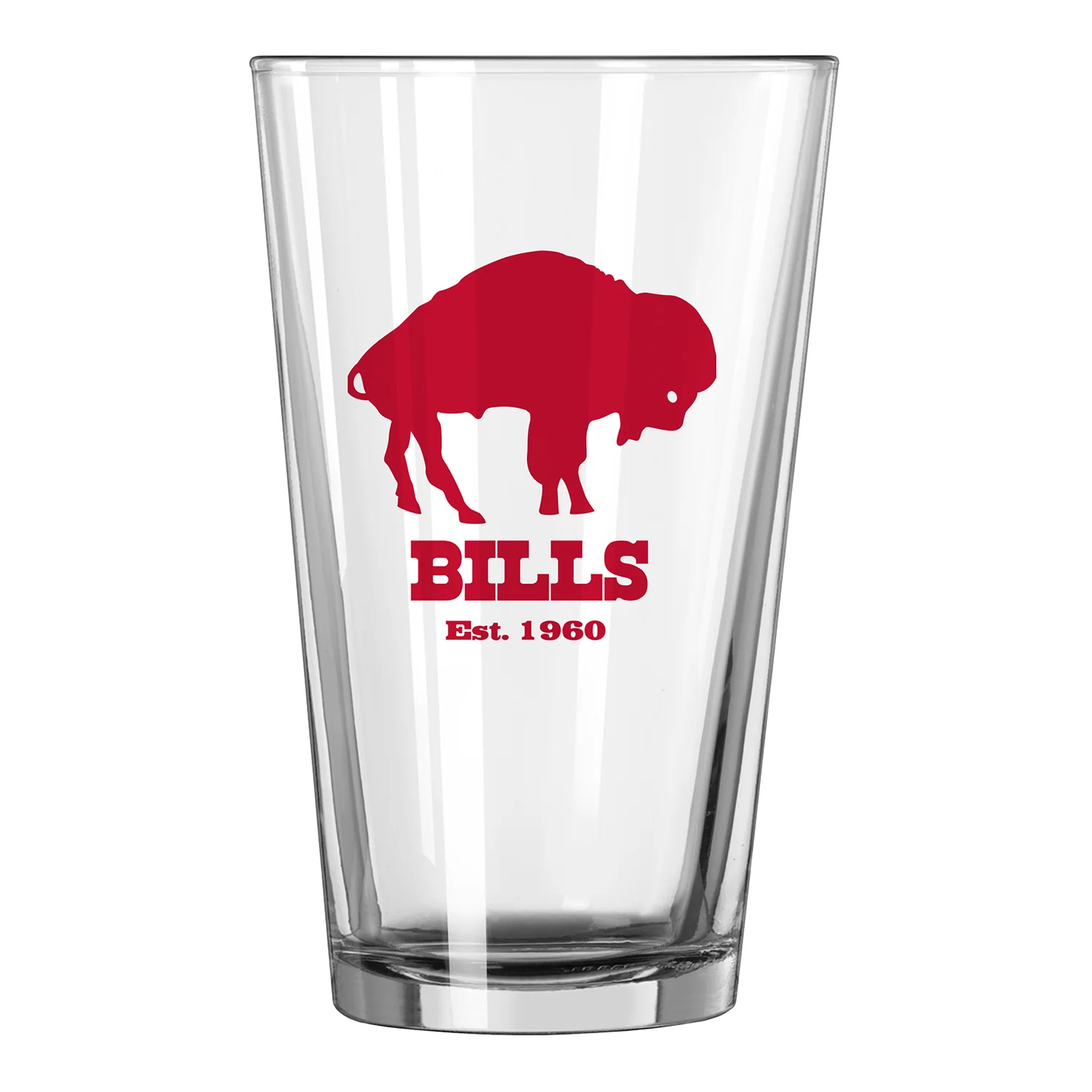 Bills Retro 16 oz Pint Glass
