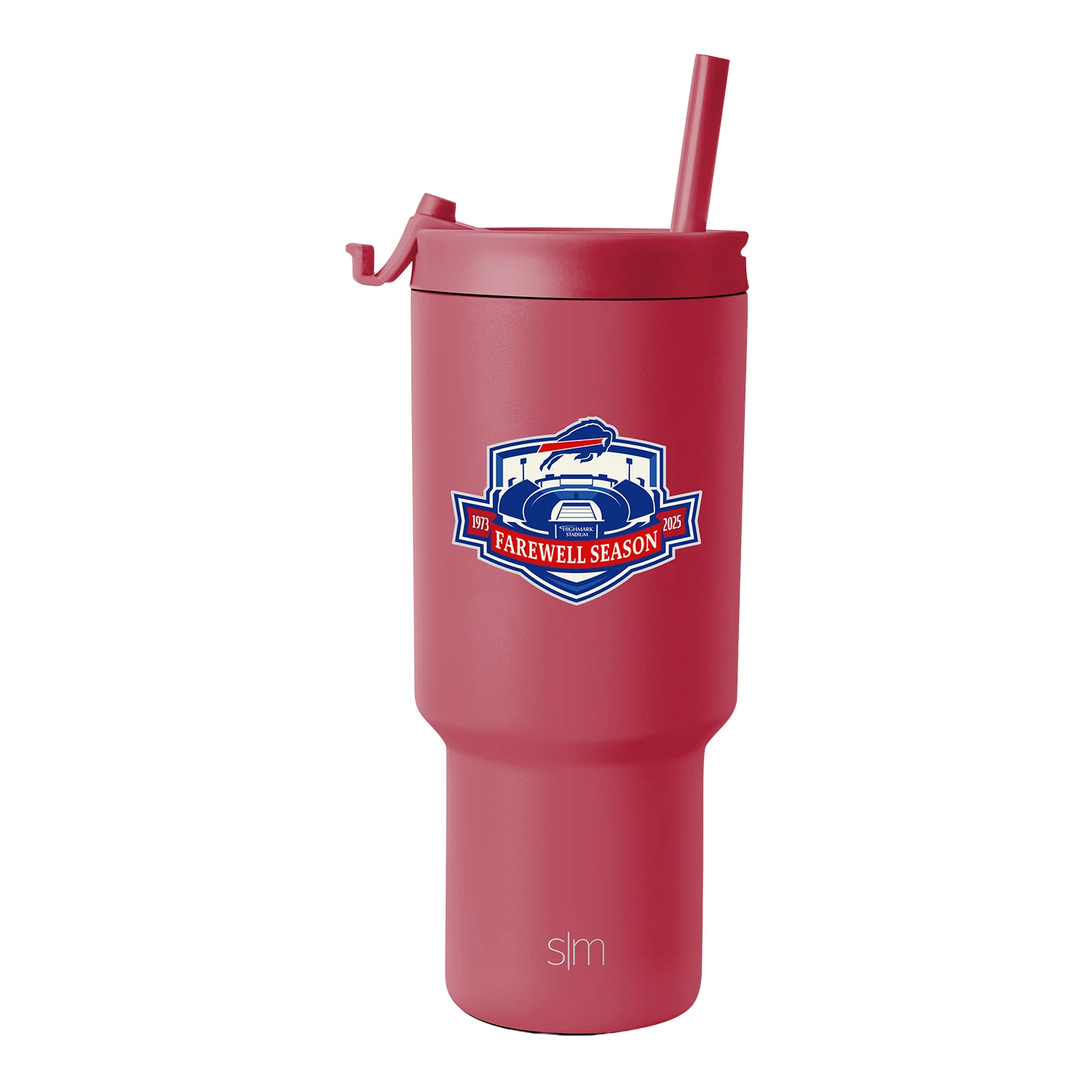 Bills Simple Modern Farewell Season 30 Oz. Trek Tumbler With Straw