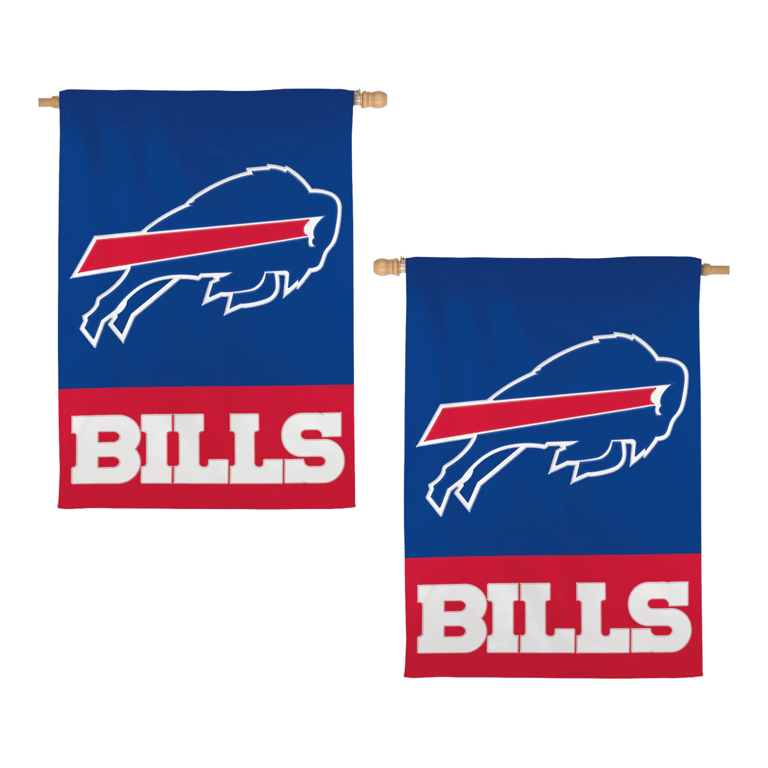 Bills Wincraft Applique Vertical Flag