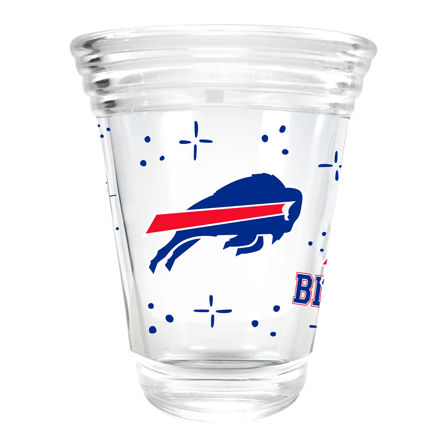 Buffalo Bills 2 oz Landmark Shot Glass
