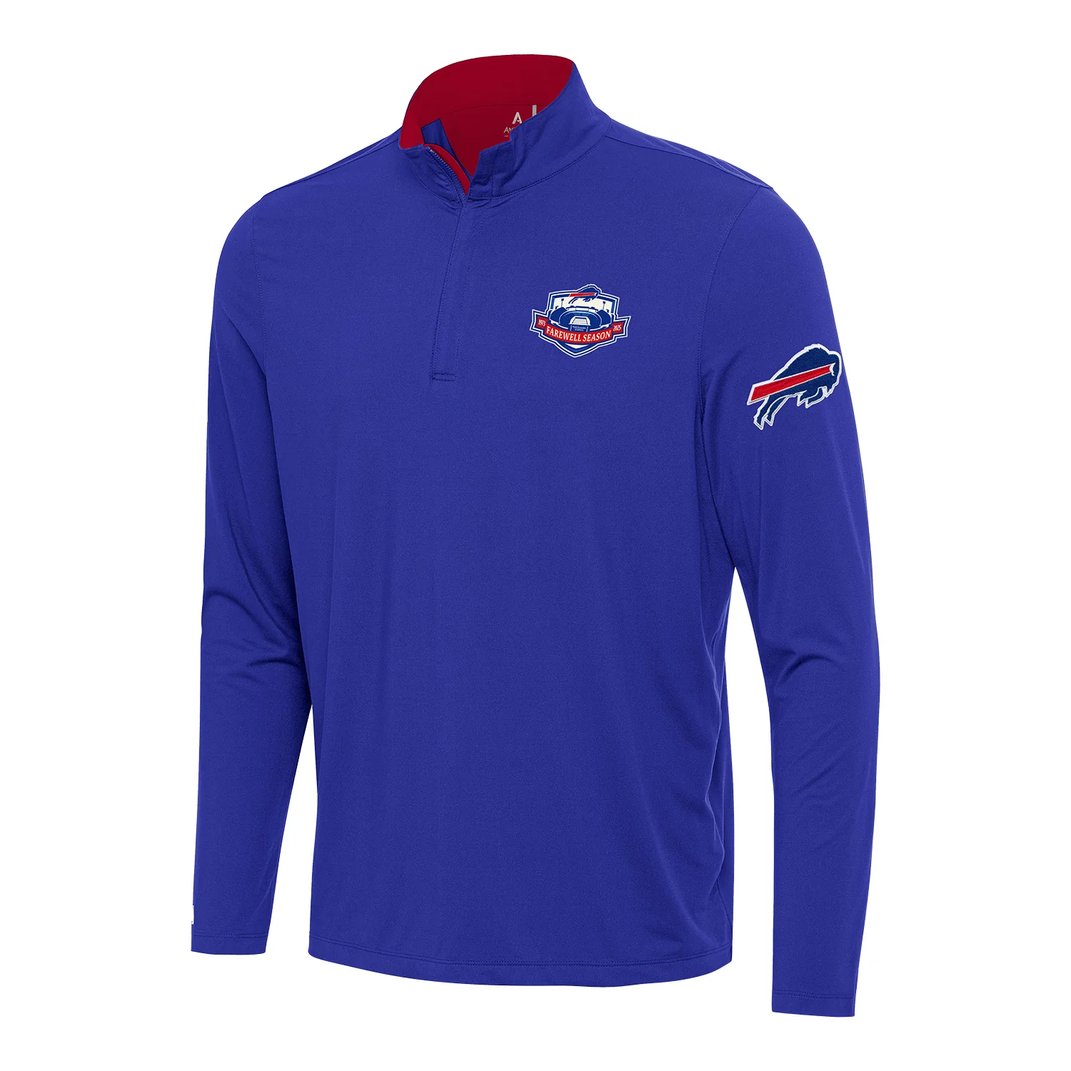 Buffalo Bills Antigua Highmark Stadium Farewell Season 1/4 Zip