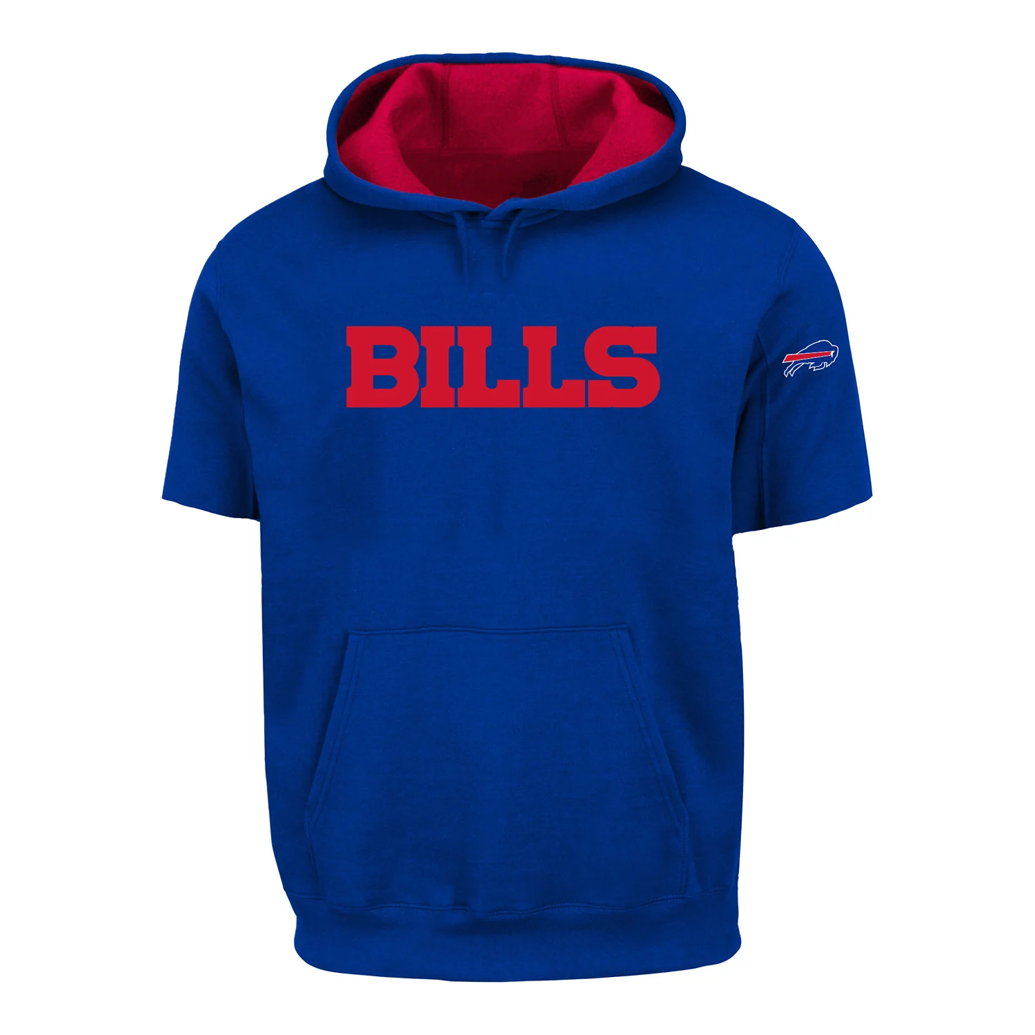 Buffalo Bills B&T Wordmark Short Sleeve Hoodie