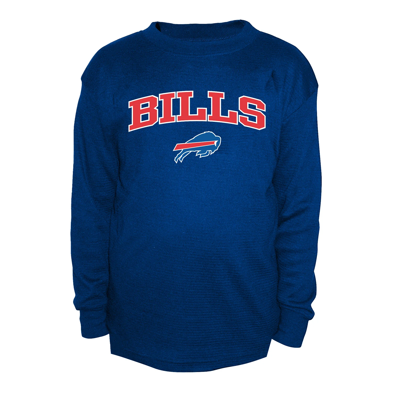 Buffalo Bills Big and Tall Primary Logo Long Sleeve T-Shirt