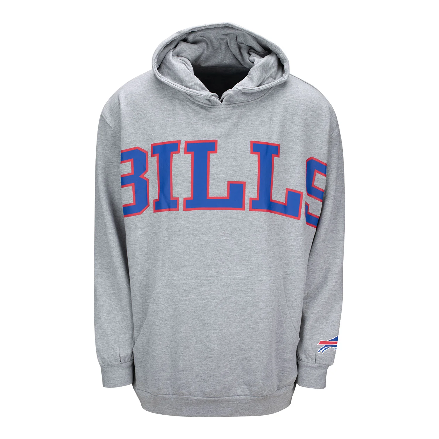 Buffalo Bills Big and Tall Team Name Hoodie