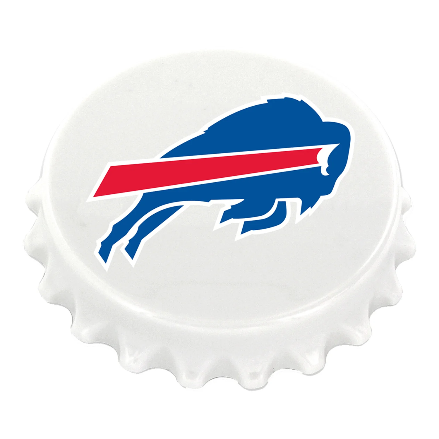 Buffalo Bills Bottle Cap Opener Magnet