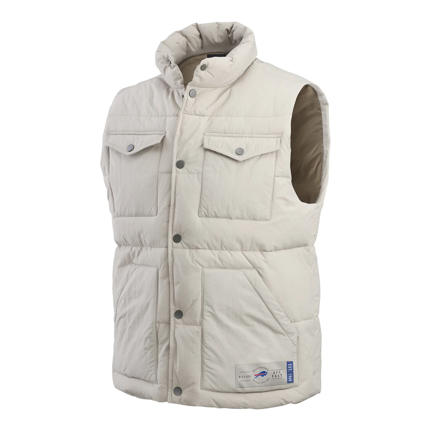 Buffalo Bills Cargo Puffer Vest by Darius Rucker