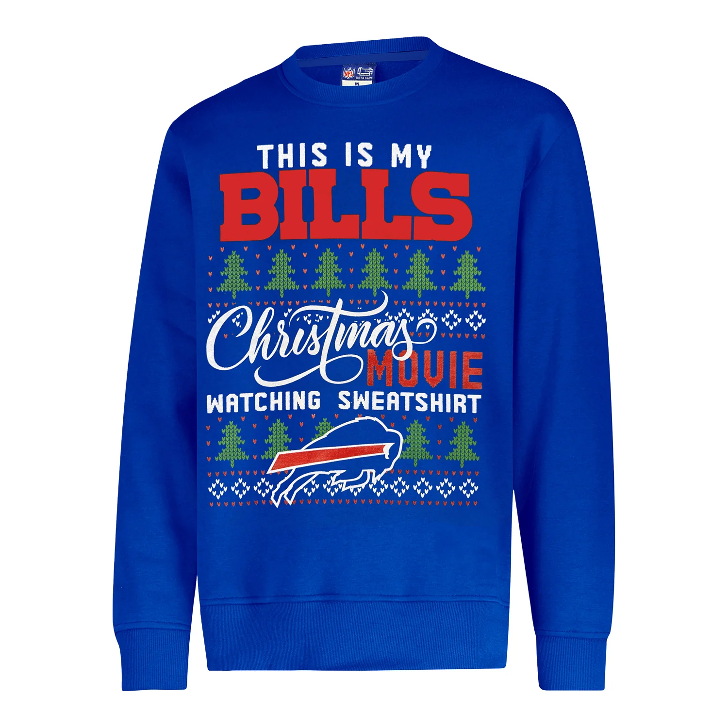 Buffalo Bills Christmas Movie Crewneck Sweatshirt
