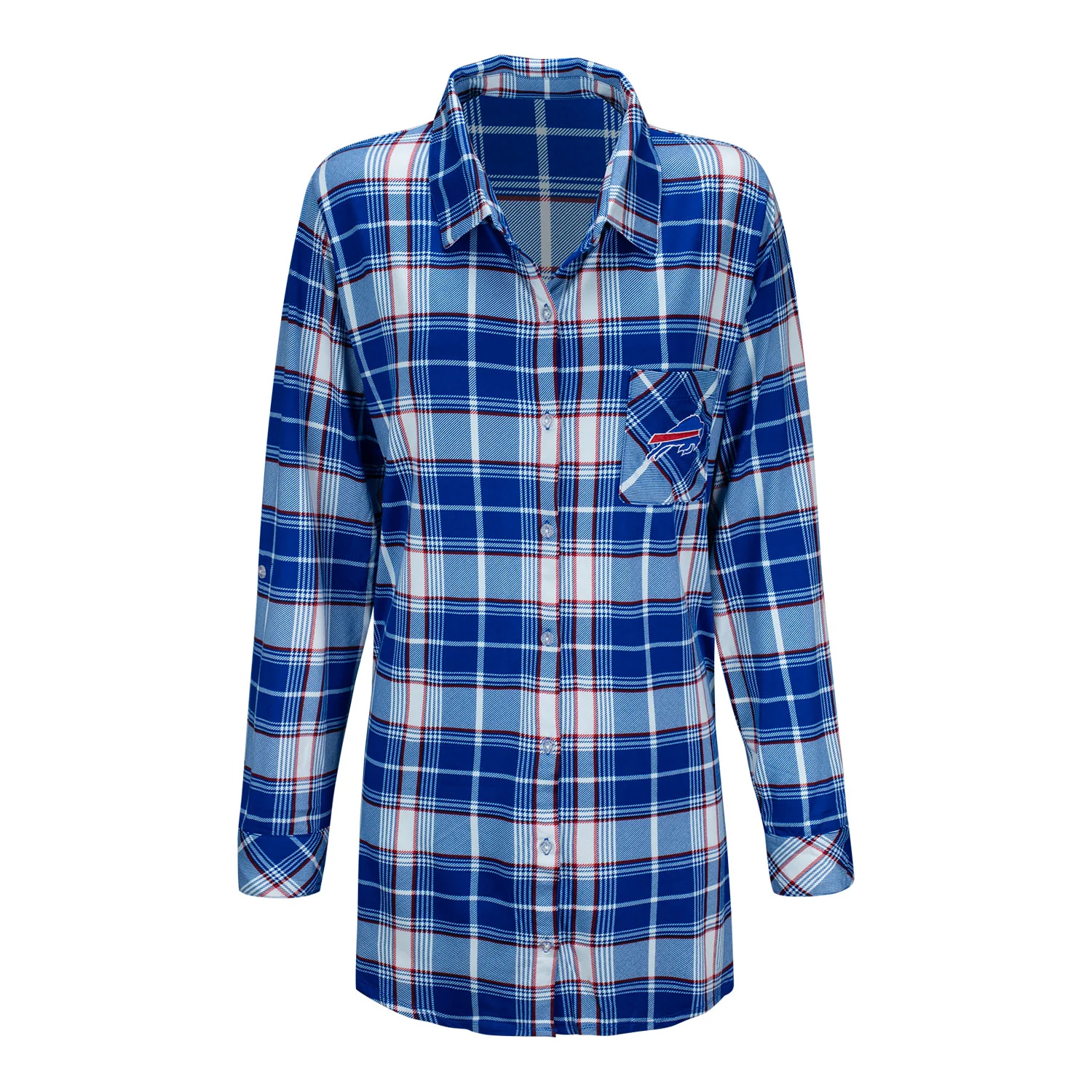 Buffalo Bills Concepts Sport Ladies Flannel Nightshirt
