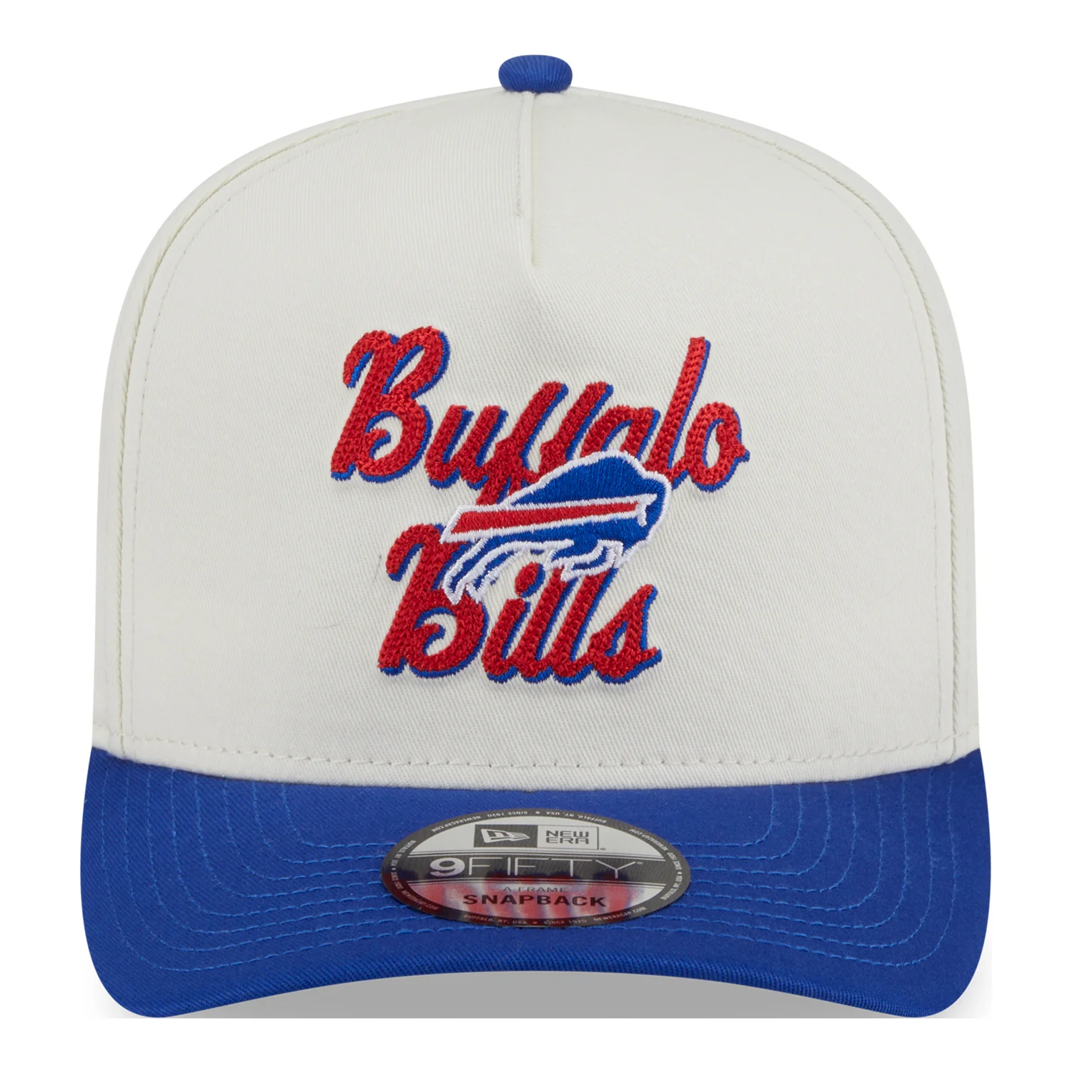 Buffalo Bills New Era 9FIFTY A-Frame Chainstitch Snapback