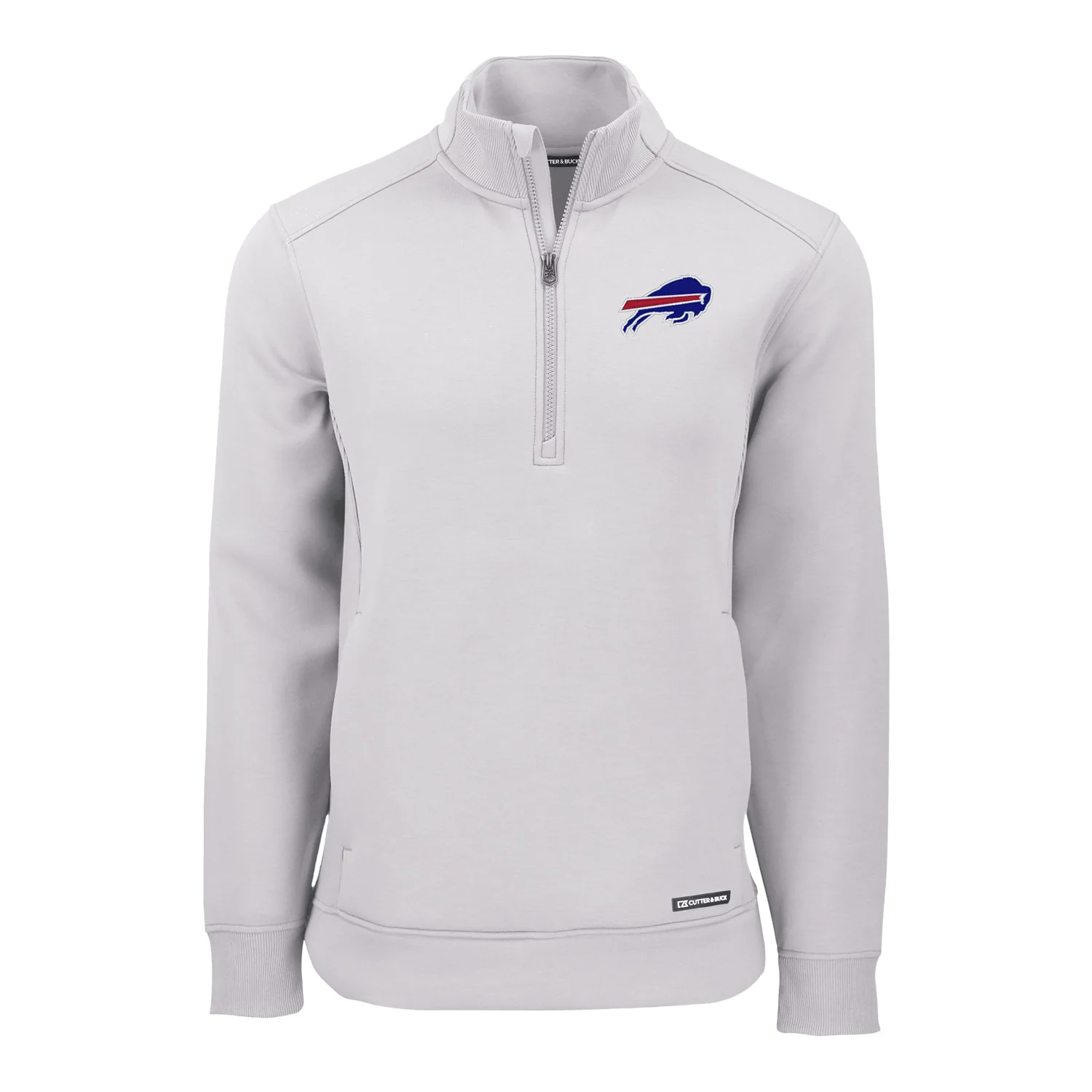Buffalo Bills Cutter & Buck Roam Eco Recycled Quarter Zip Mens Pullover
