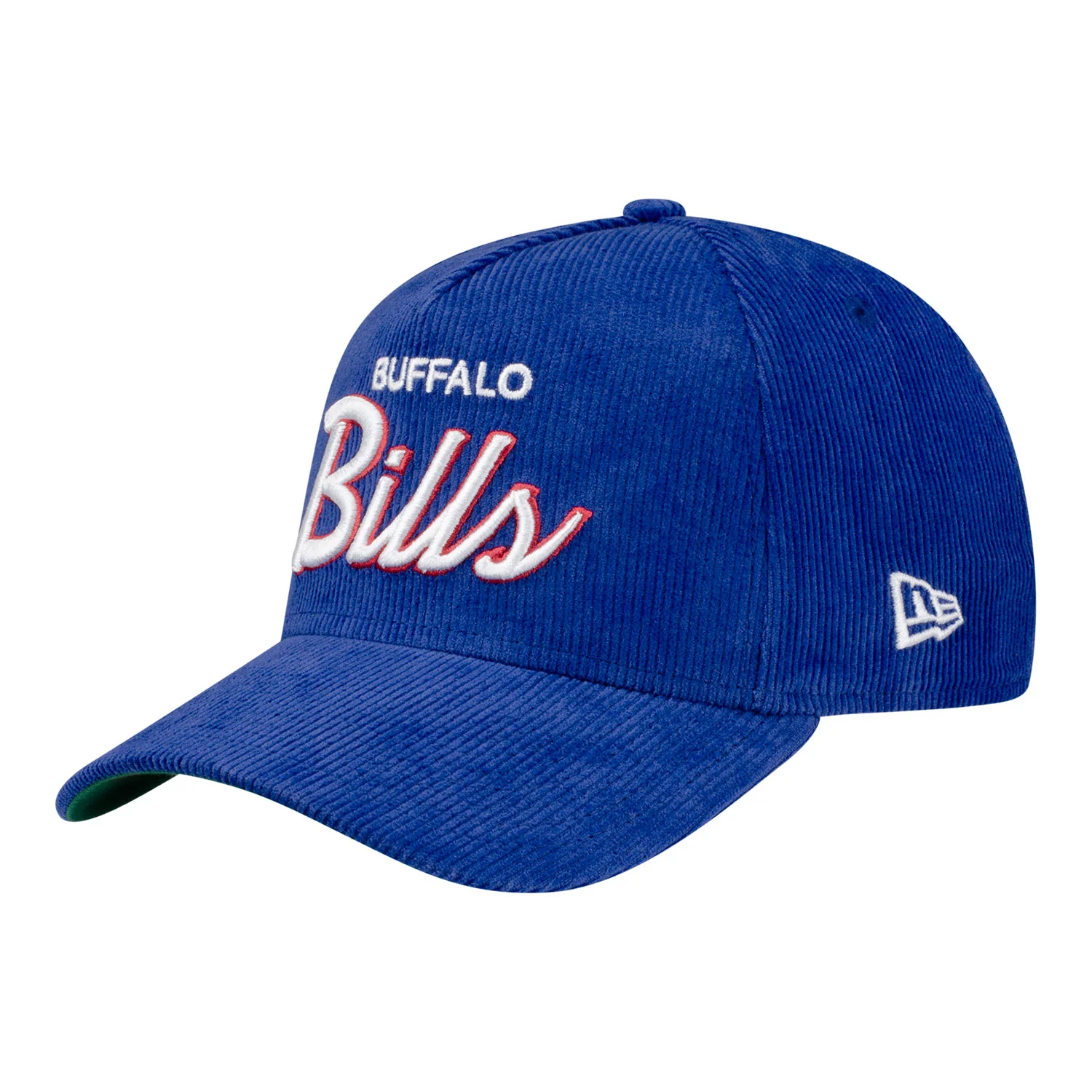 Buffalo Bills New Era 9FORTY Cord Script Hat - Blue