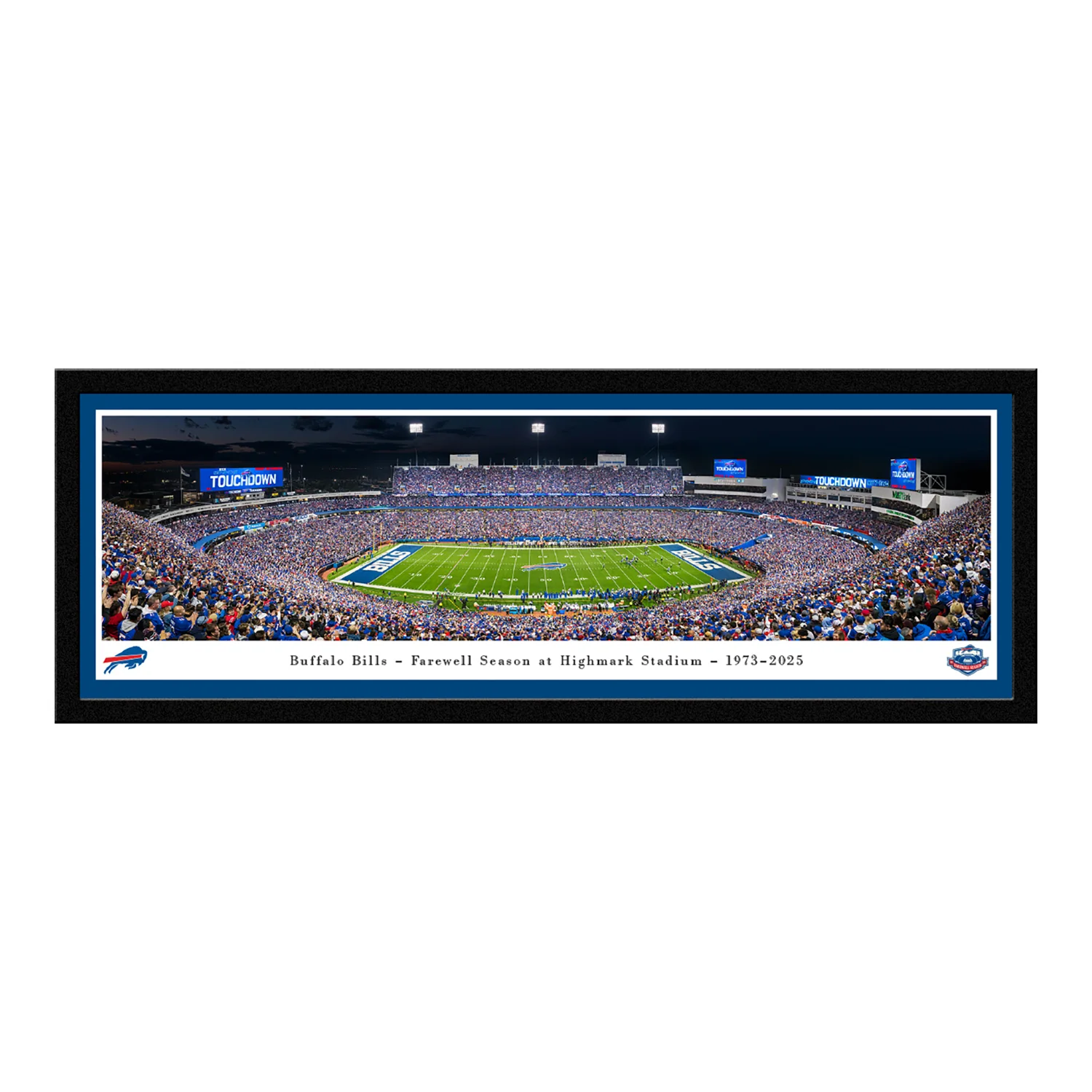 Buffalo Bills Farewell Season at Highmark Stadium Panorama - Select Frame