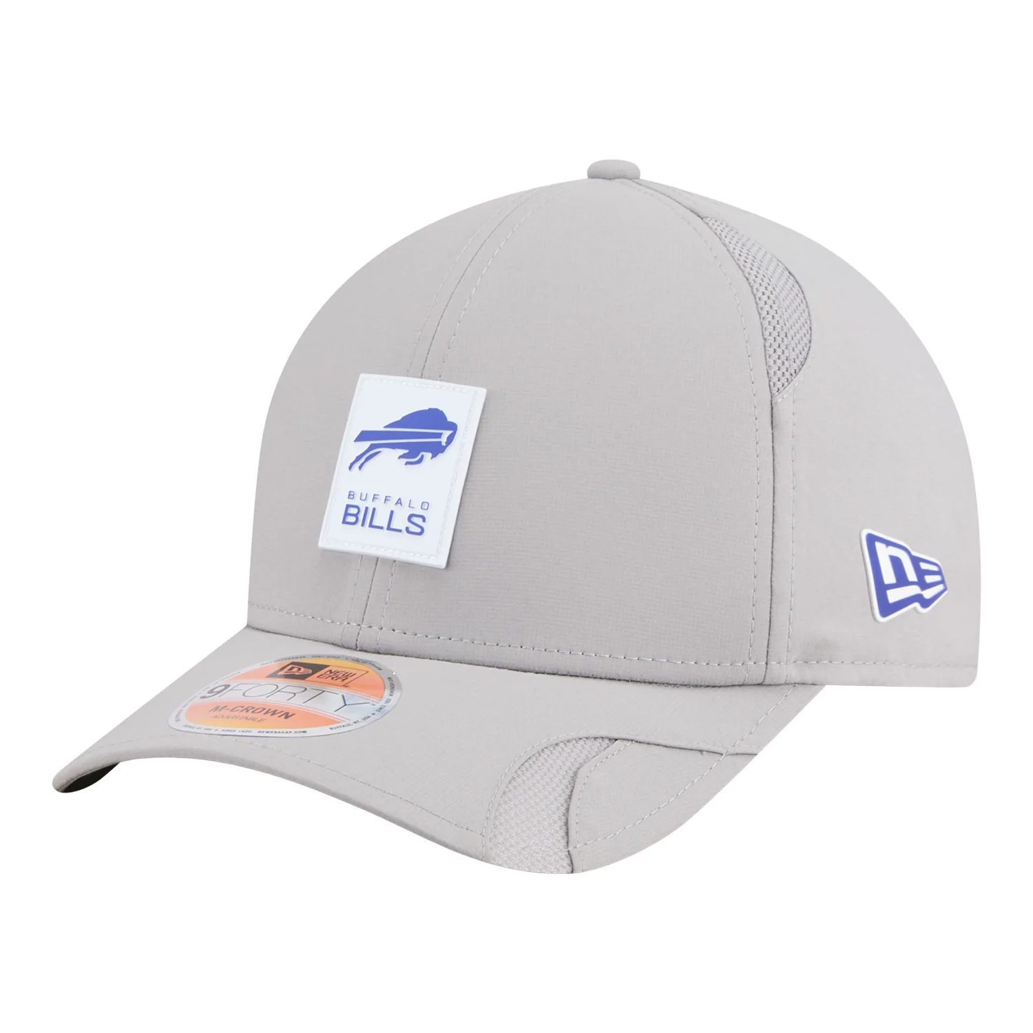 Buffalo Bills New Era 9FORTY Grey 2025 Sideline Hat