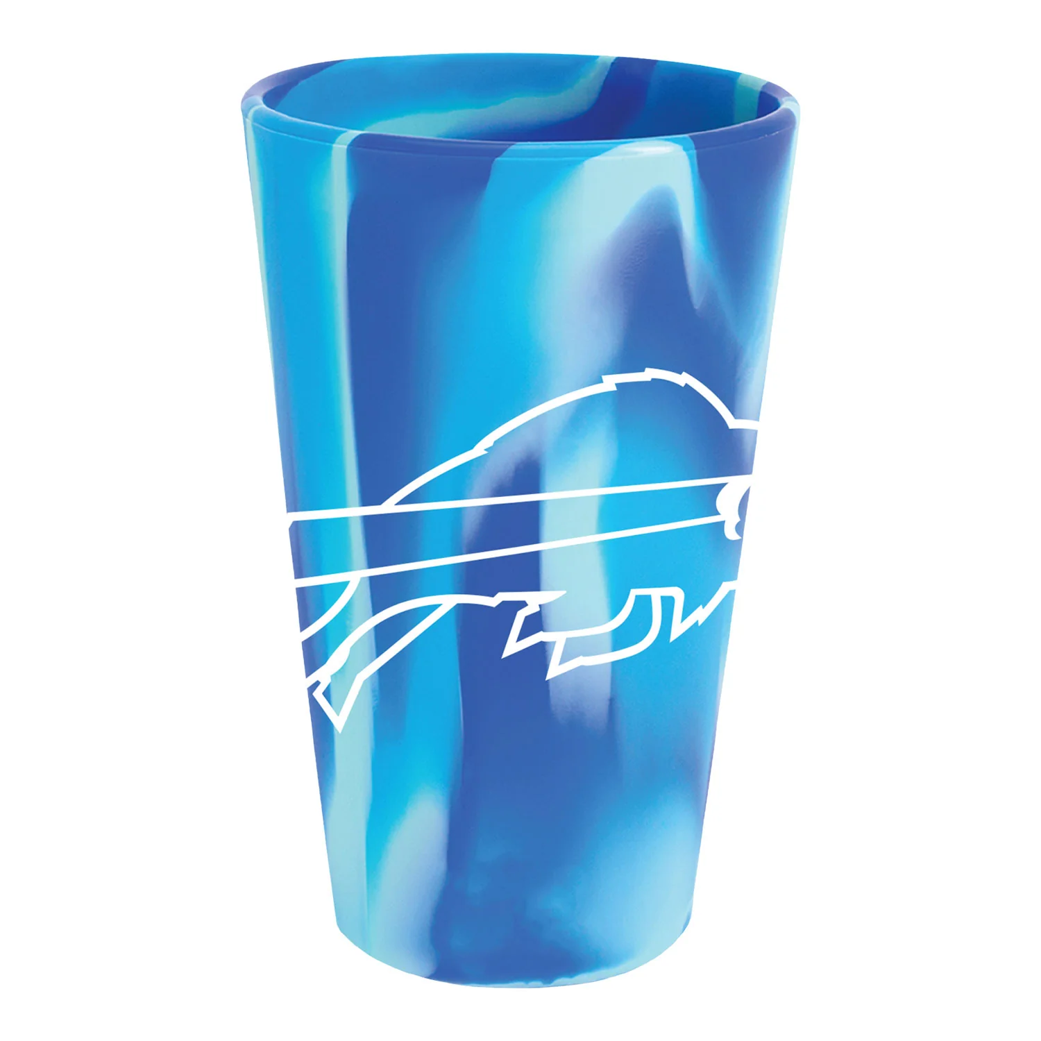 Buffalo Bills Fashion Silicone 16 oz Pint