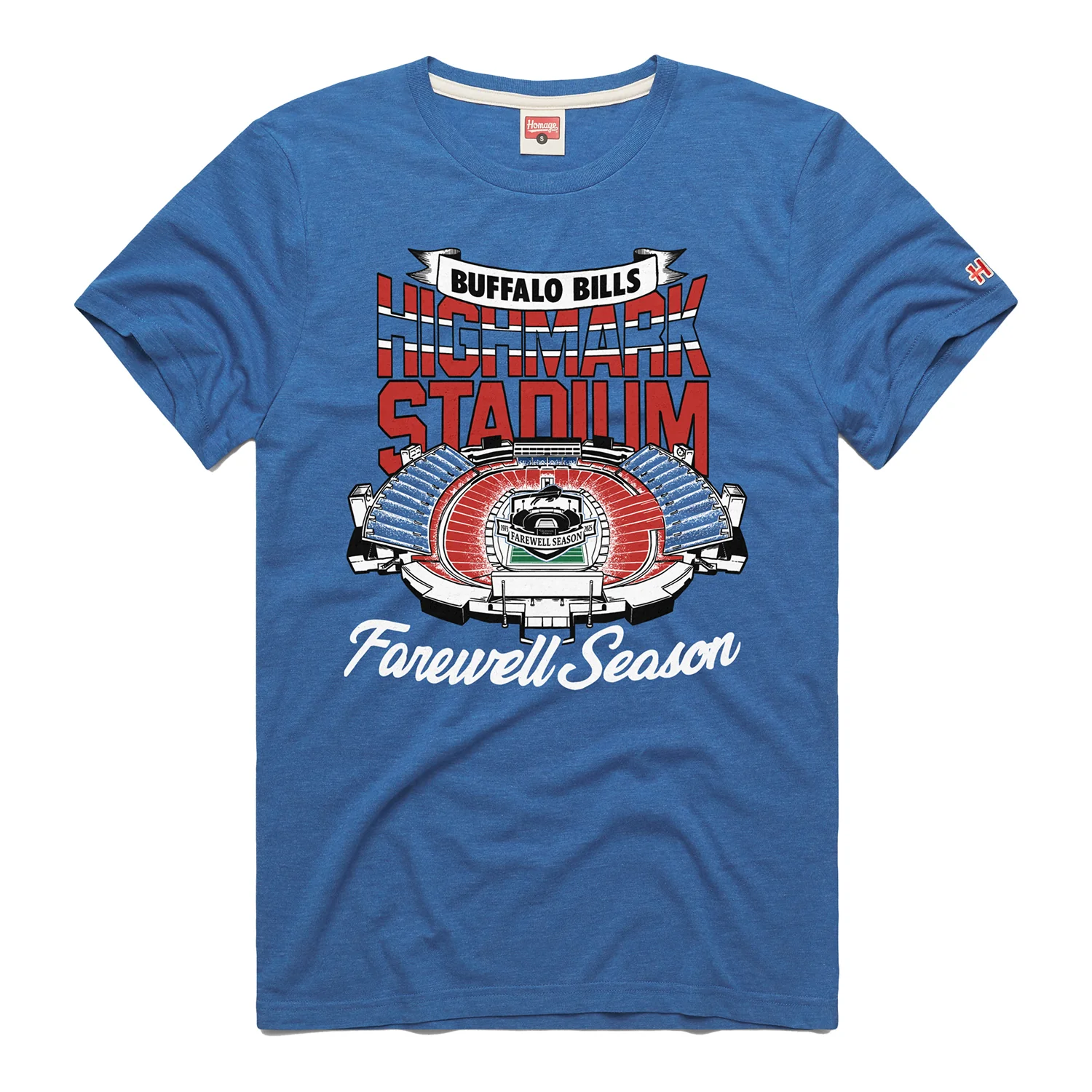 Buffalo Bills Highmark Stadium Farewell Season Graphic T-Shirt