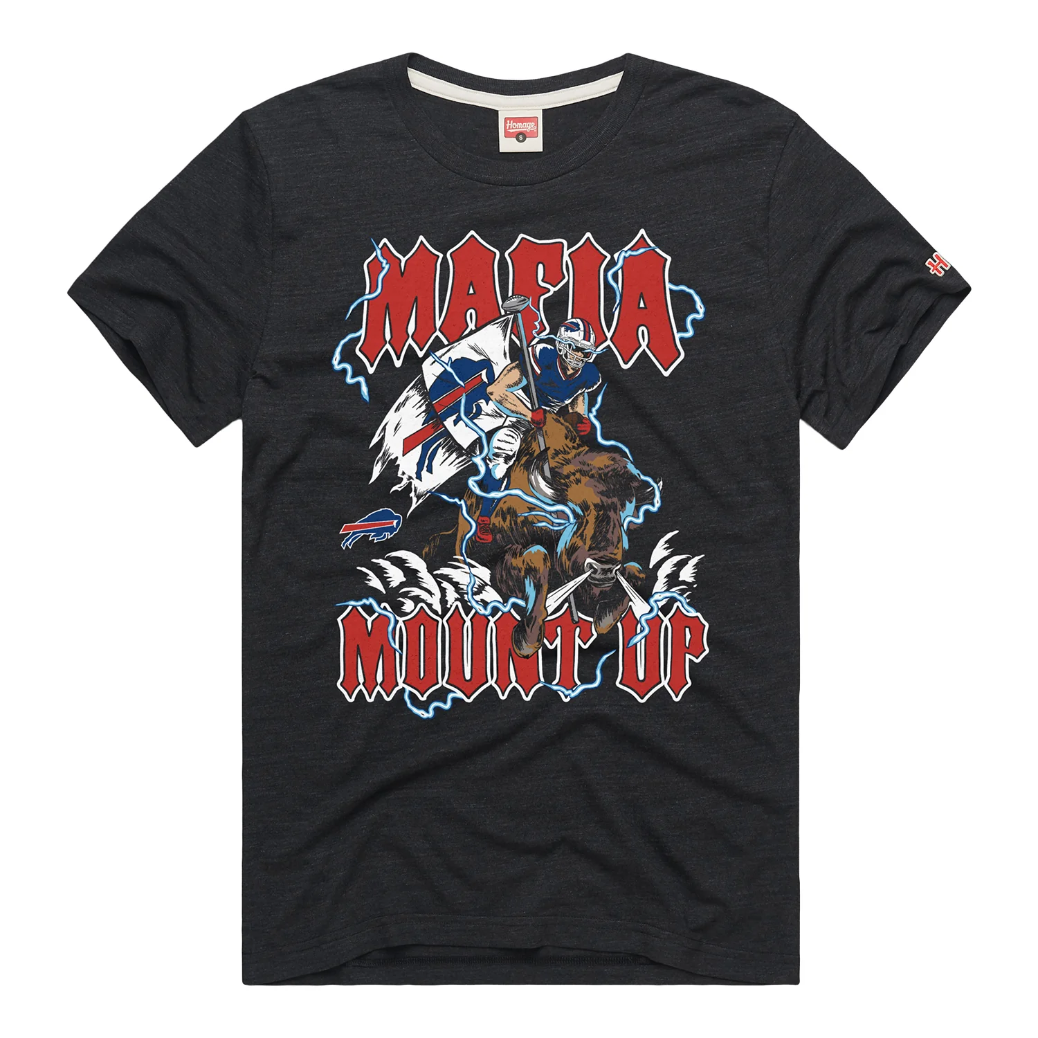 Buffalo Bills Homage Mafia Mount Up T-Shirt