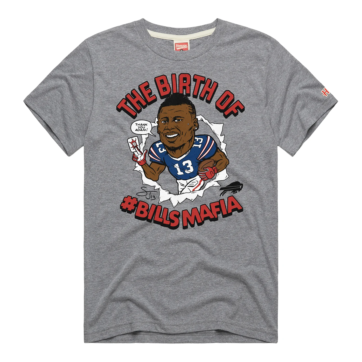 Buffalo Bills Homage Stevie Johnson Bills Mafia T-Shirt