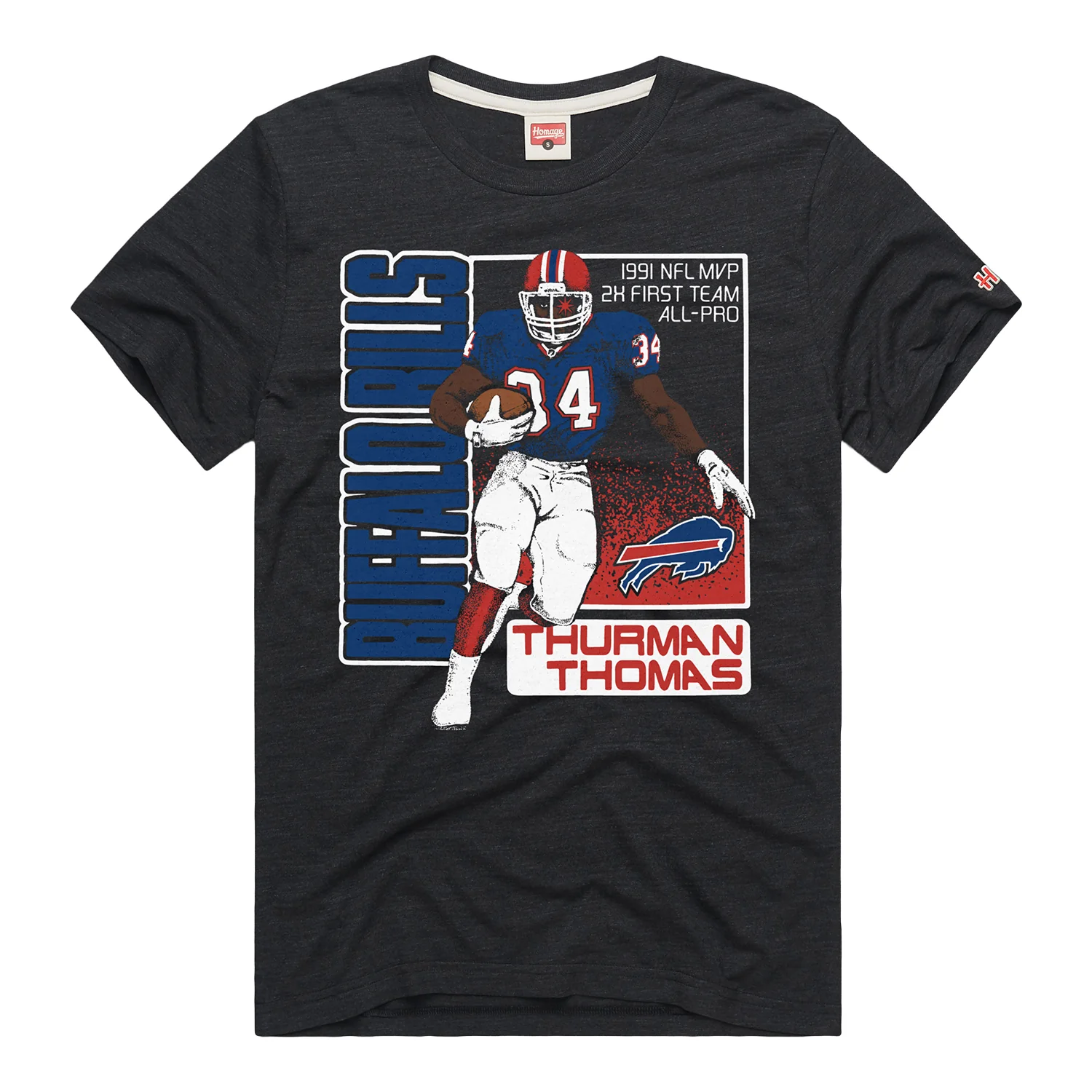1985-buffalo-bills-homage-thurman-thomas-action-t-shirt-1.webp Buffalo Bills Homage Thurman Thomas Action T-Shirt