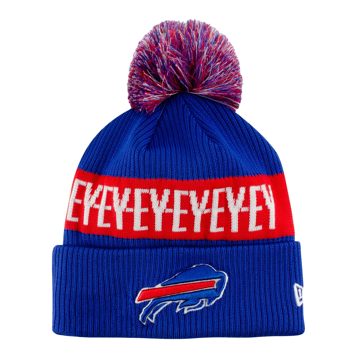 Buffalo Bills New Era Dart Cuff Shout Beanie