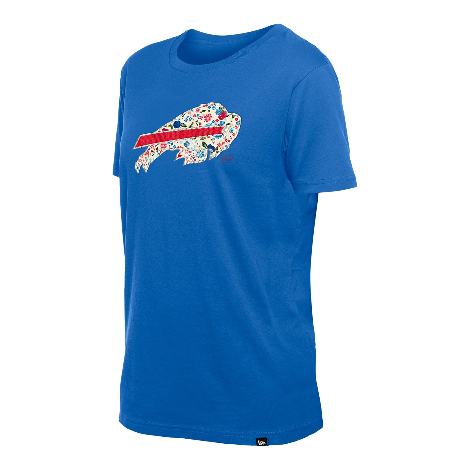 Buffalo Bills New Era Ladies Glam Flower Logo T-Shirt