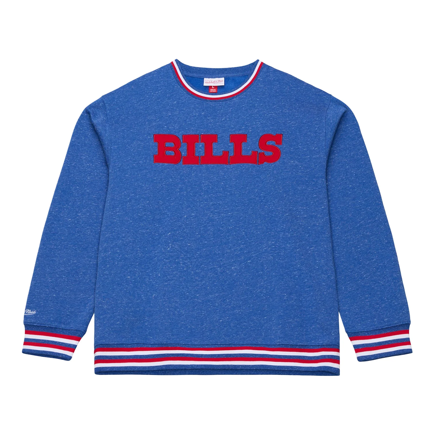 Buffalo Bills Mitchell & Ness Winning Streak Fleece Crew