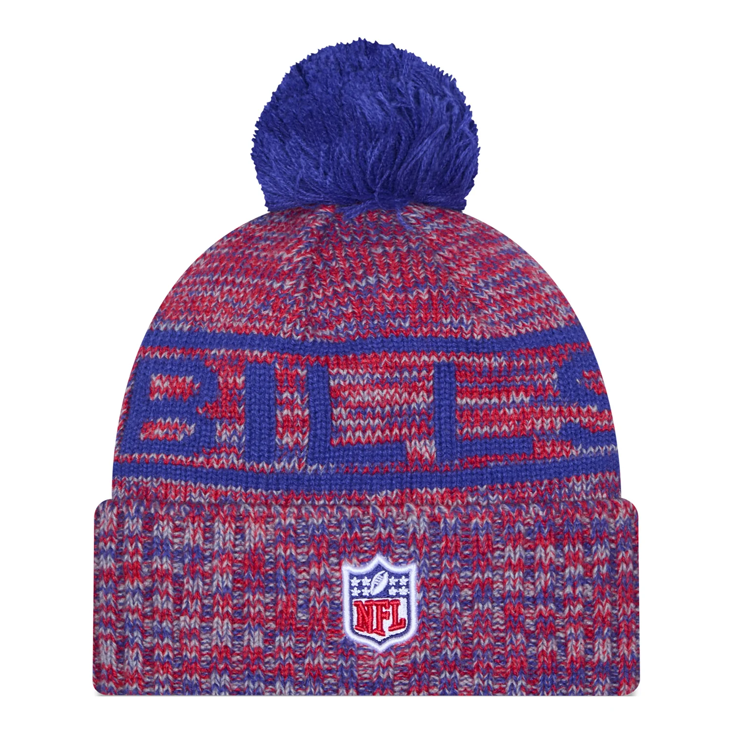 Buffalo Bills New Era Sideline Sport Classic Cold Weather Knit Hat - Red