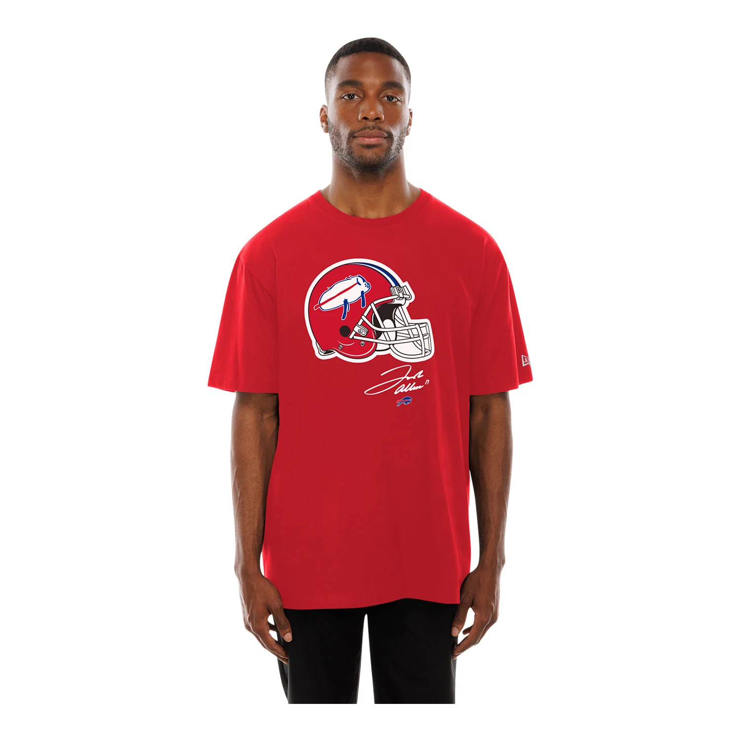 Buffalo Bills New Era Billustration Helmet T-Shirt