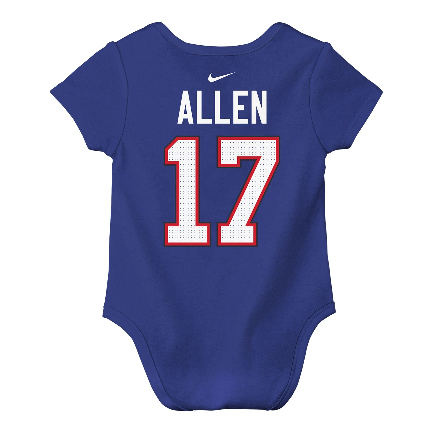 Buffalo Bills Newborn Josh Allen Name and Number Bodysuit