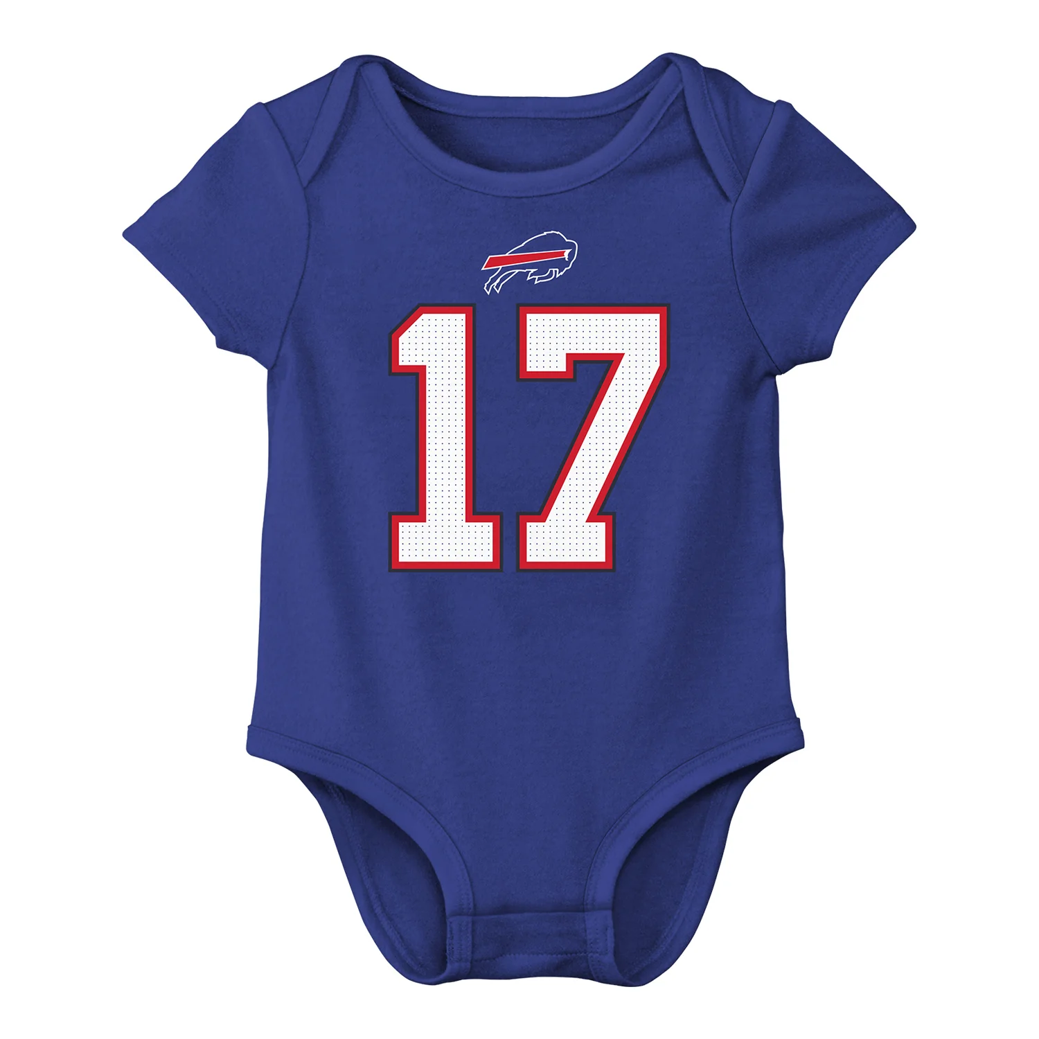 Buffalo Bills Newborn Josh Allen Name and Number Bodysuit