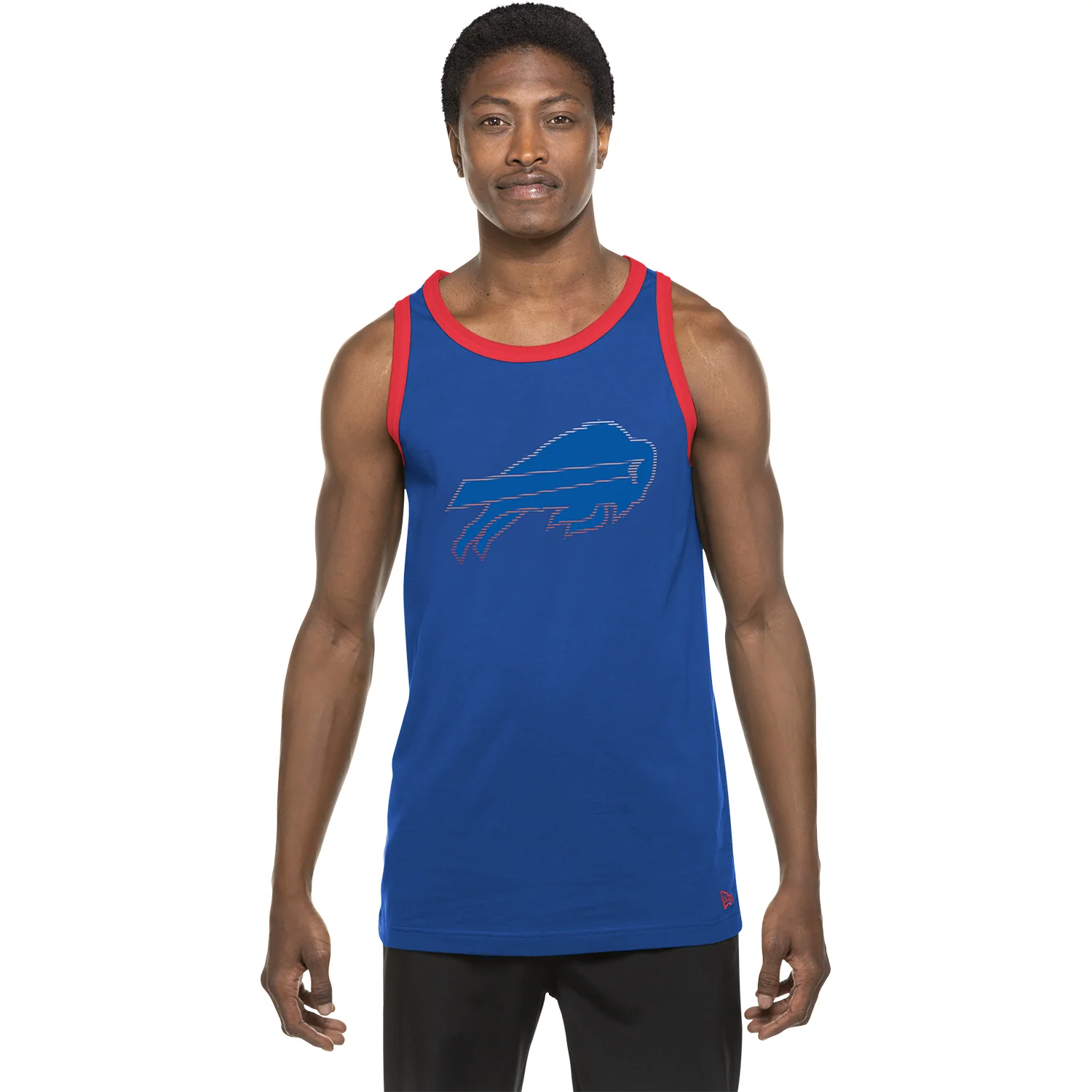 Buffalo Bills New Era Men's Primary Logo Gradient Tank Top