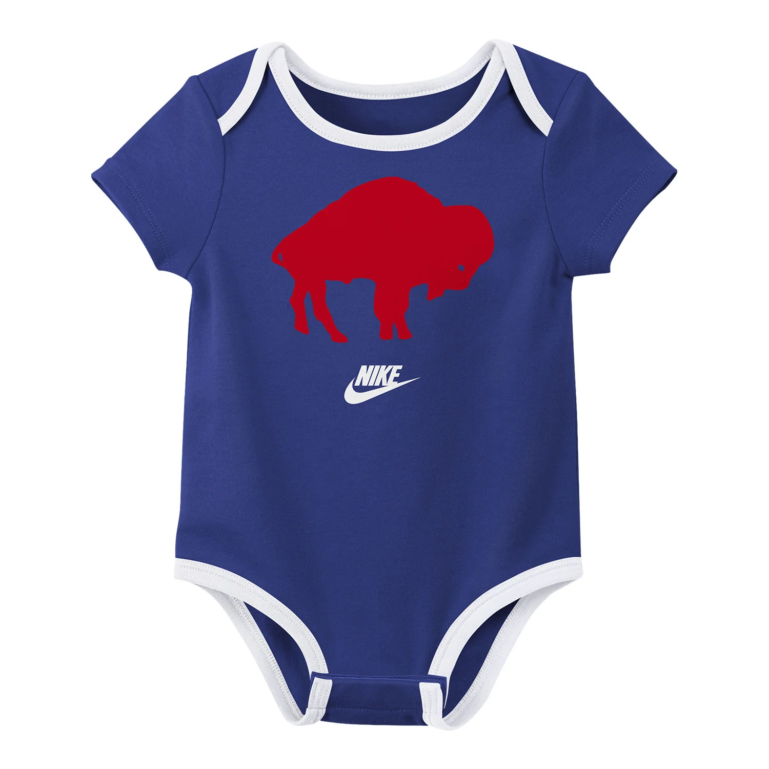 Buffalo Bills Newborn Nike Rewind 3 Pack Onesie