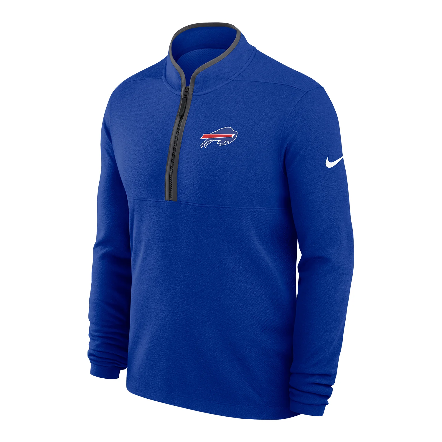 Buffalo Bills Nike 2025 Sideline 1/2 Zip Primary Logo Pullover