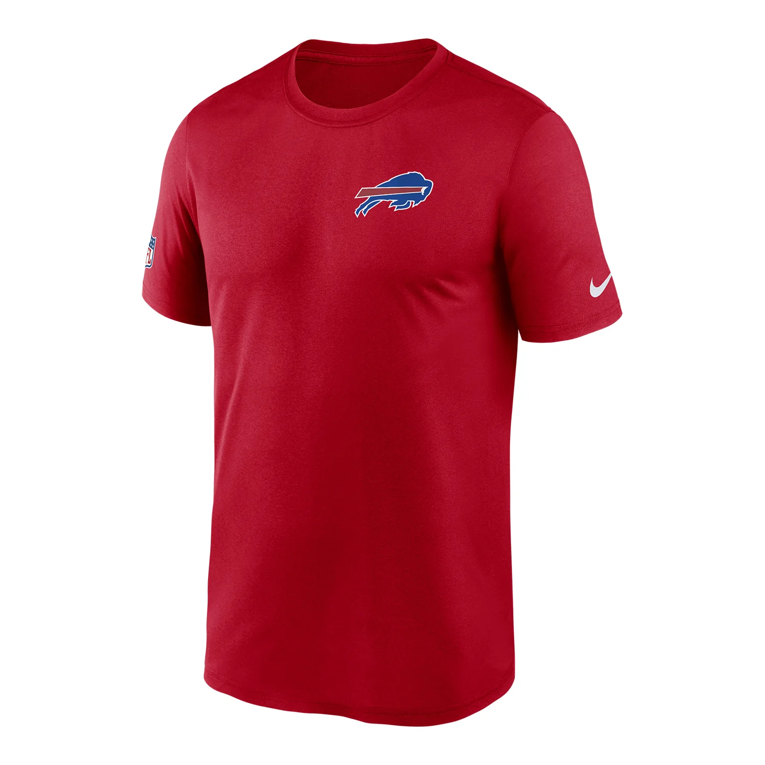 Buffalo Bills Nike 2025 Sideline Small Logo T-Shirt - Red