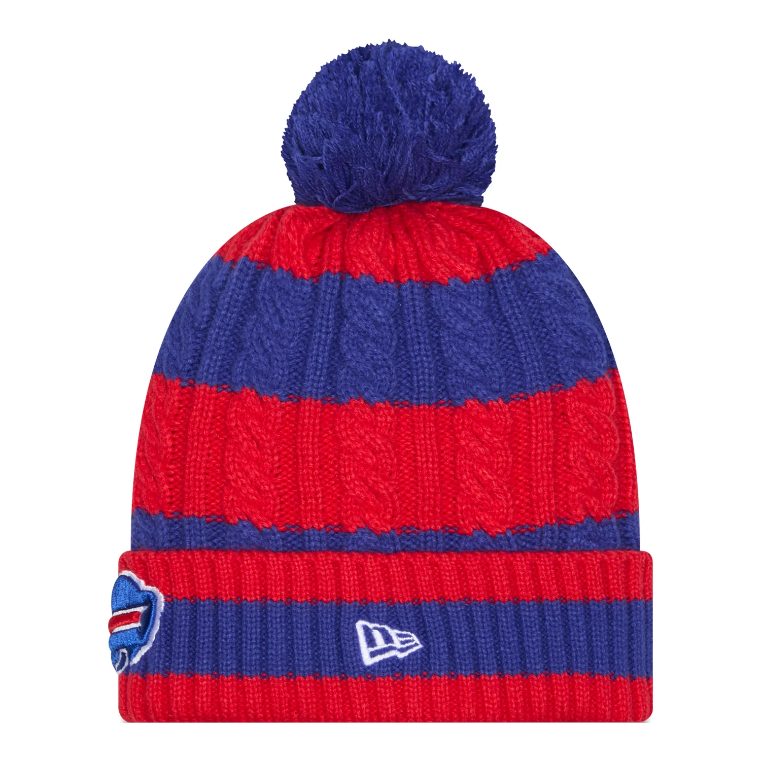 276-ladies-buffalo-bills-new-era-braided-stripped-knit-2.webp Ladies Buffalo Bills New Era Braided Stripped Knit