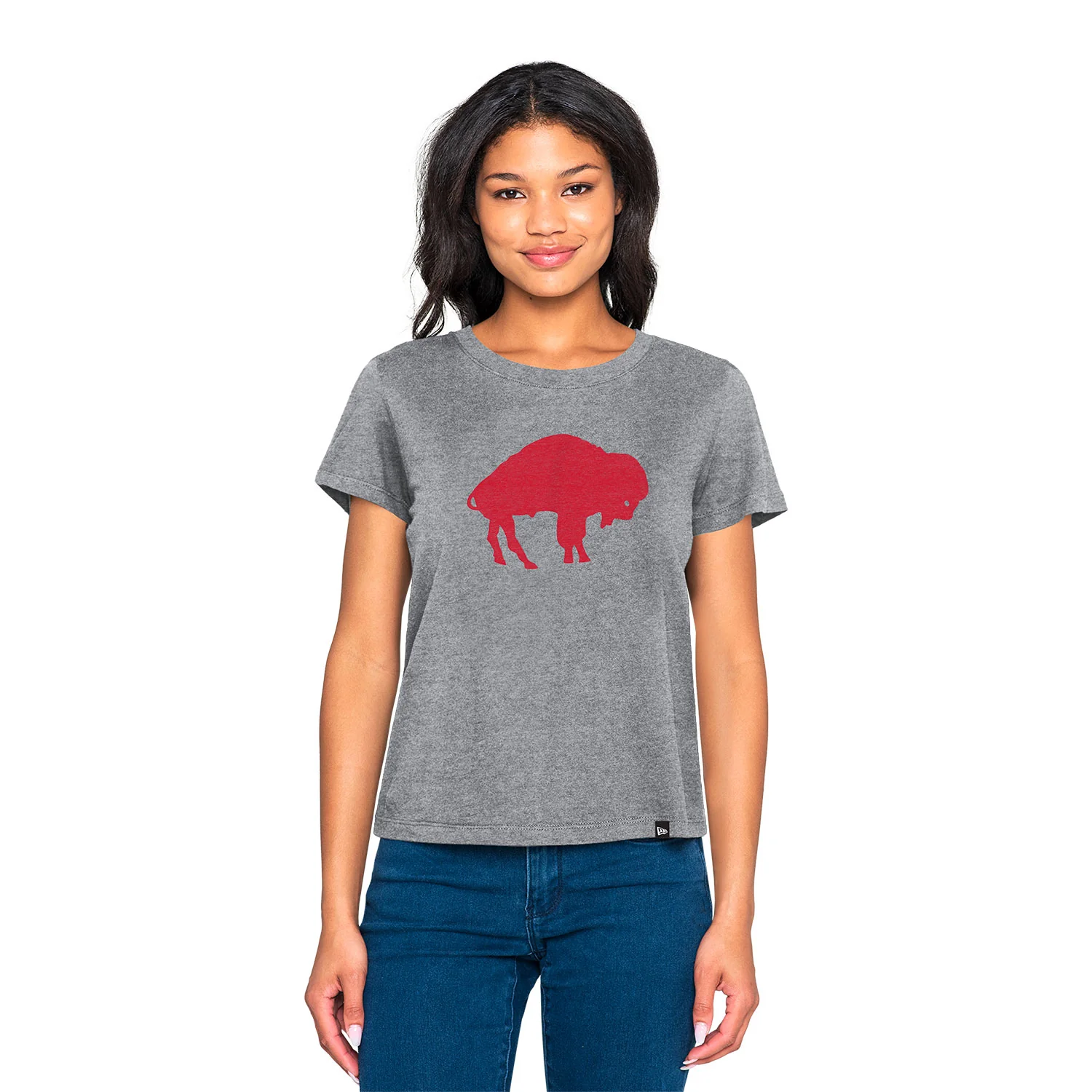 Ladies Buffalo Bills New Era Classic Logo T-Shirt