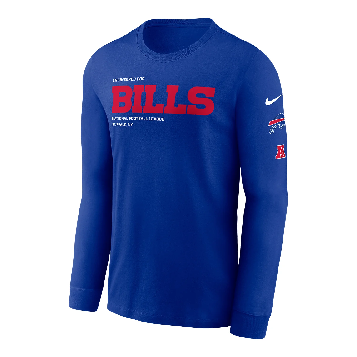 Buffalo Bills Nike Long Sleeve Wordmark T-Shirt
