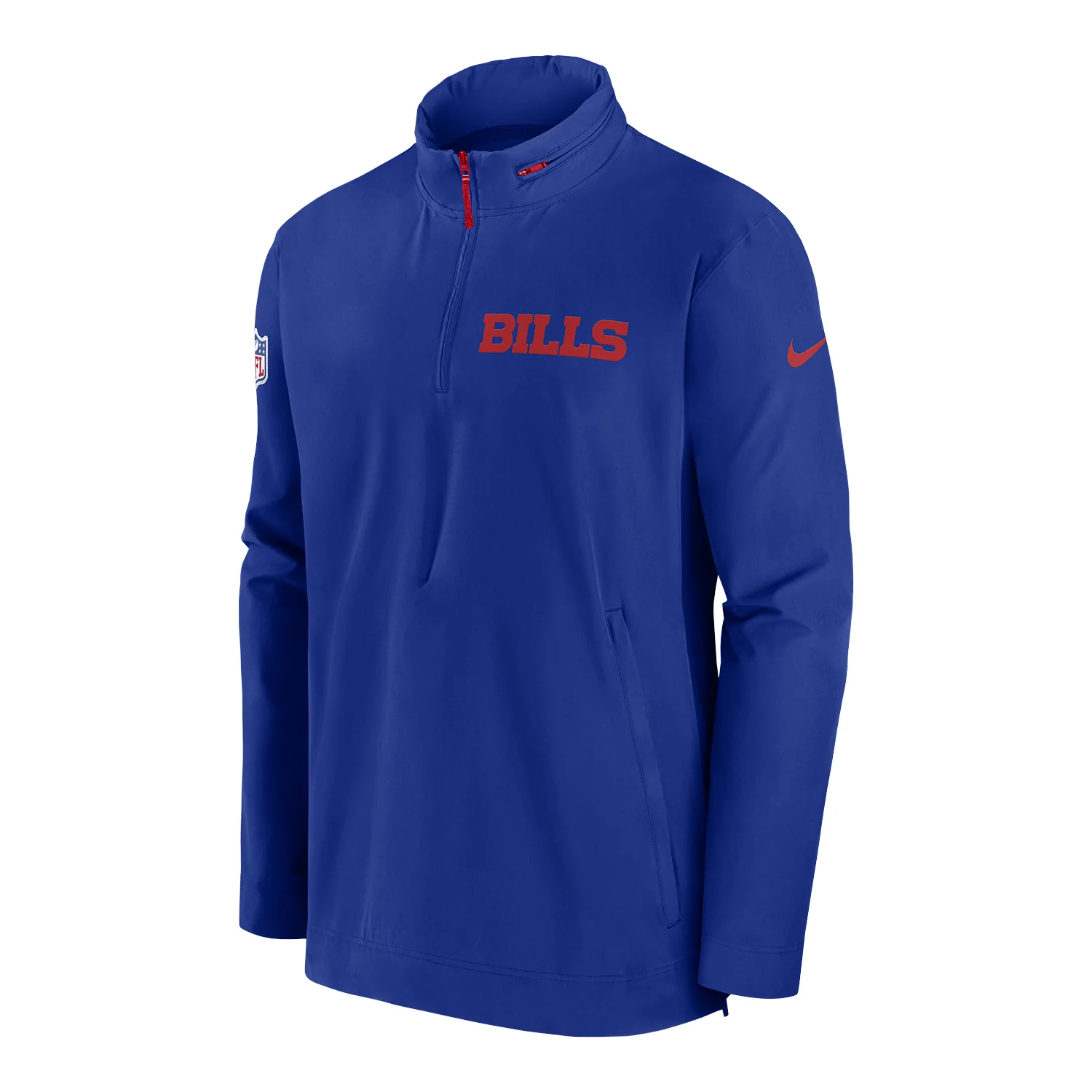 2808-buffalo-bills-nike-men-s-1-2-zip-jacket-1.webp Buffalo Bills Nike Men's 1/2 Zip Jacket