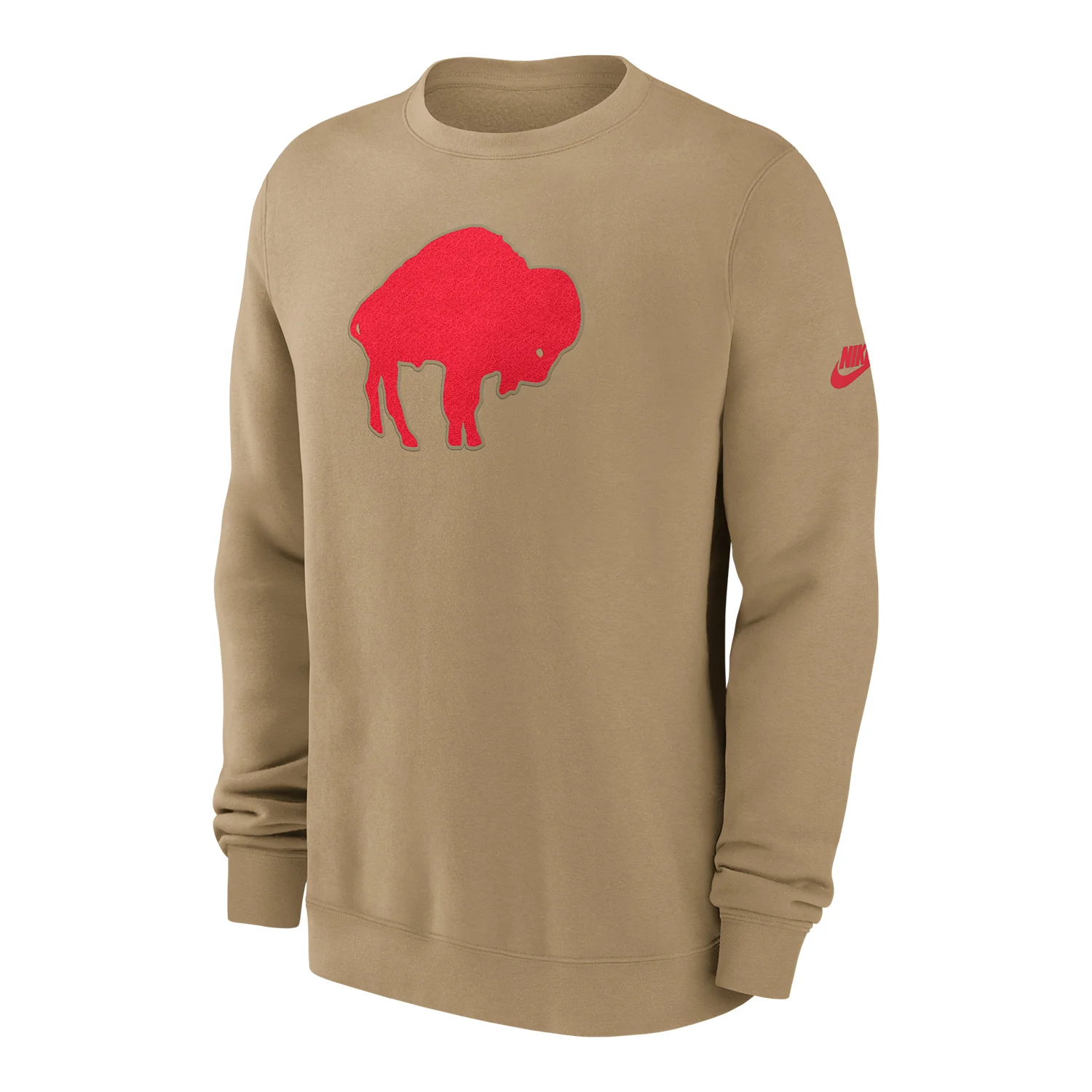Buffalo Bills Nike Rewind Classic Logo Crew Neck