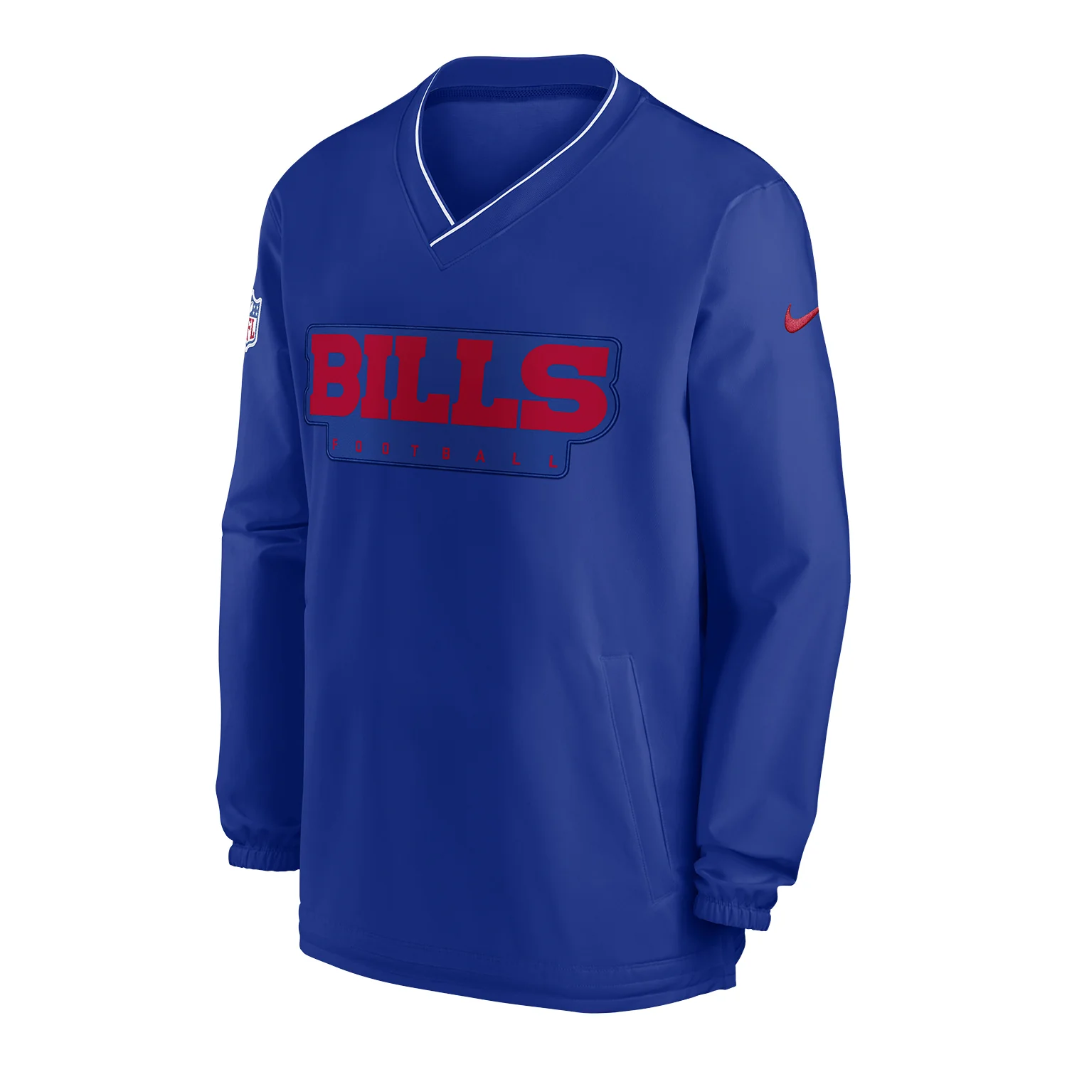 Buffalo Bills Nike Sideline Pullover Windbreaker