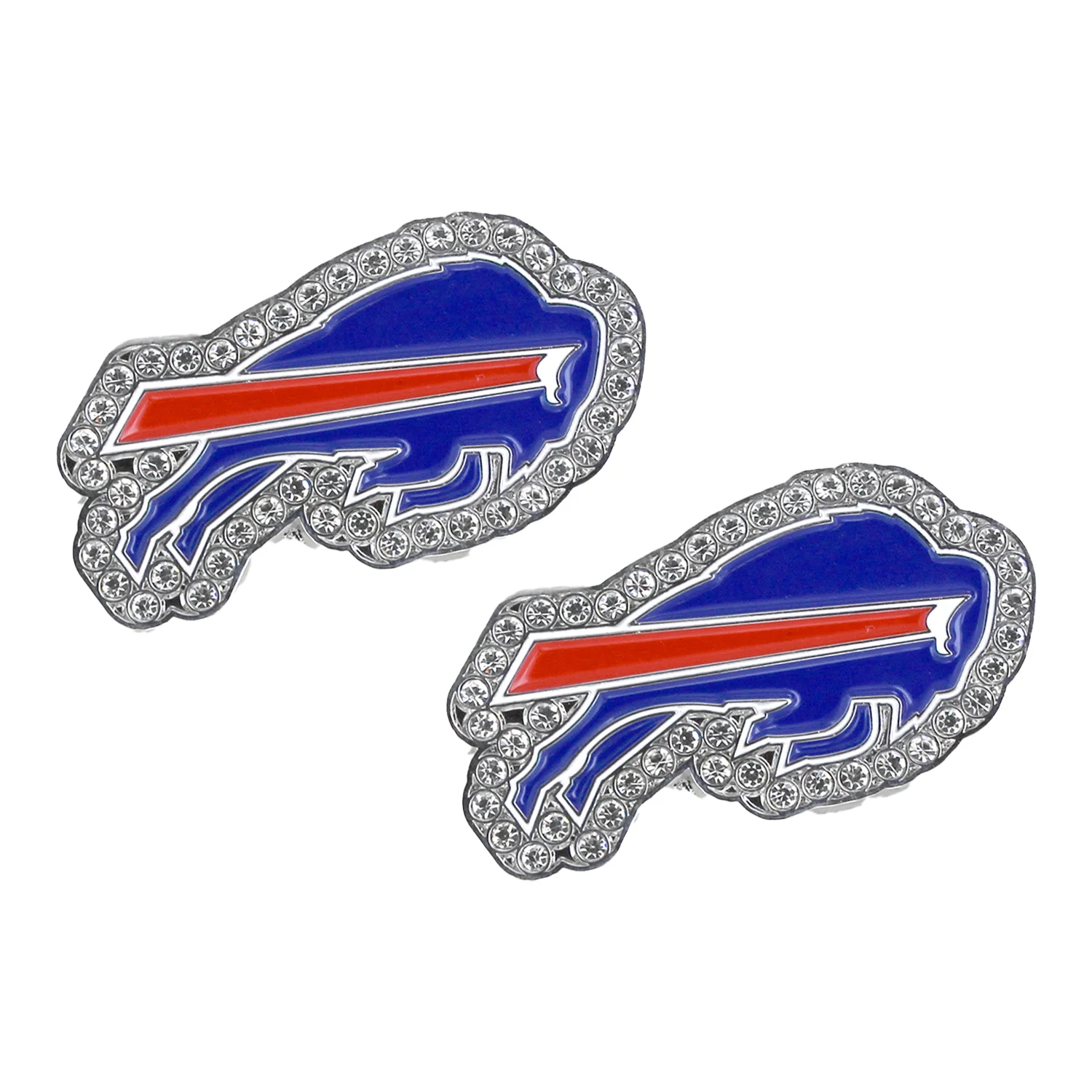 Buffalo Bills Oversized Primary Logo Post Earrings