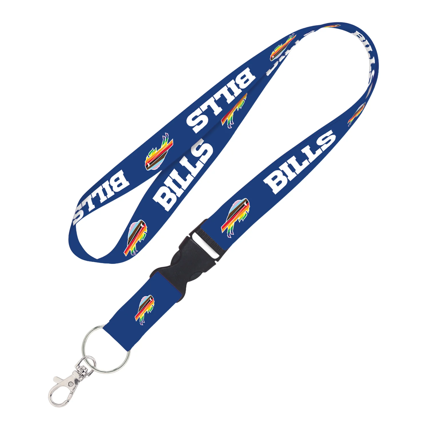 Buffalo Bills Pride Buckle Lanyard