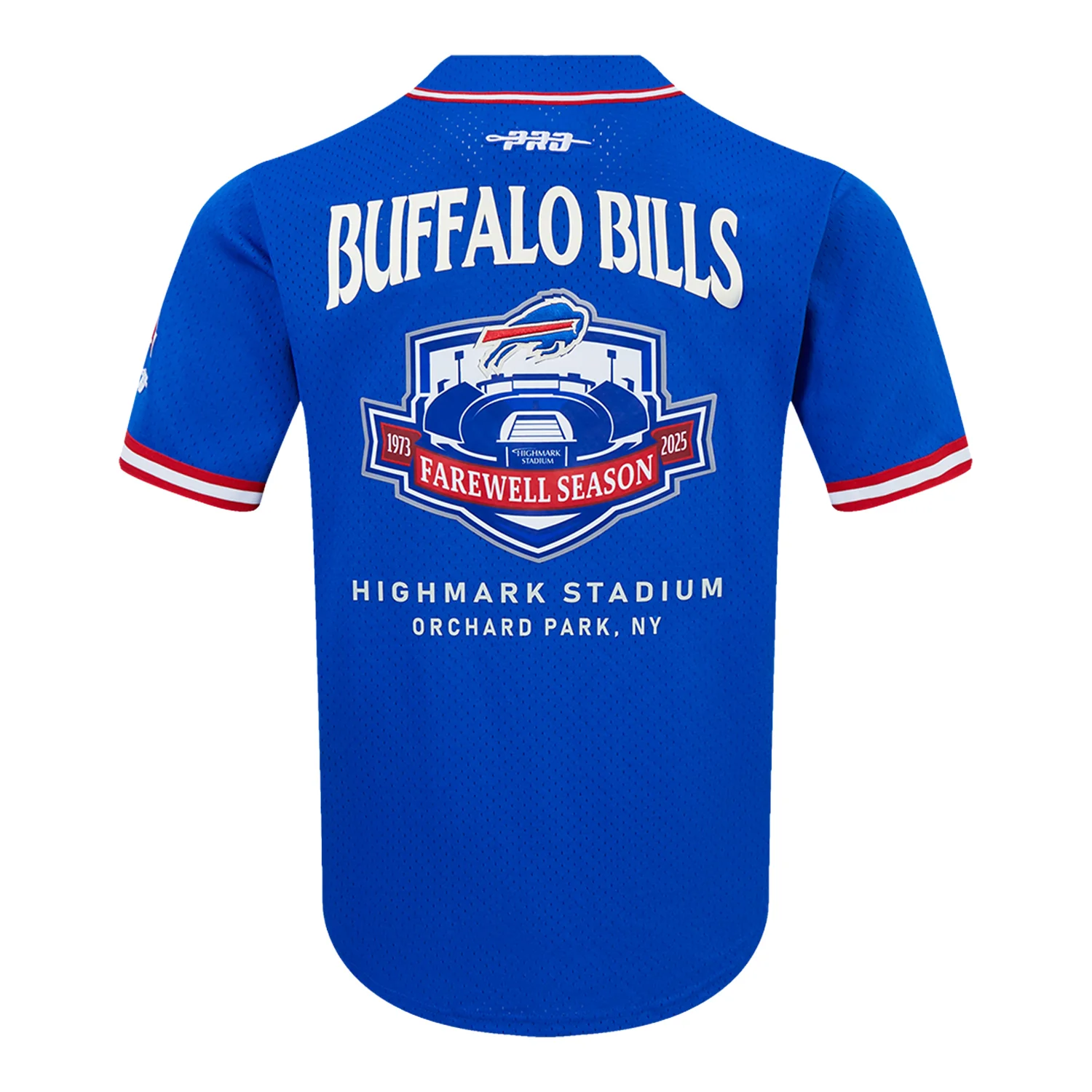 Buffalo Bills Pro Standard Farewell Season Baseball Jersey