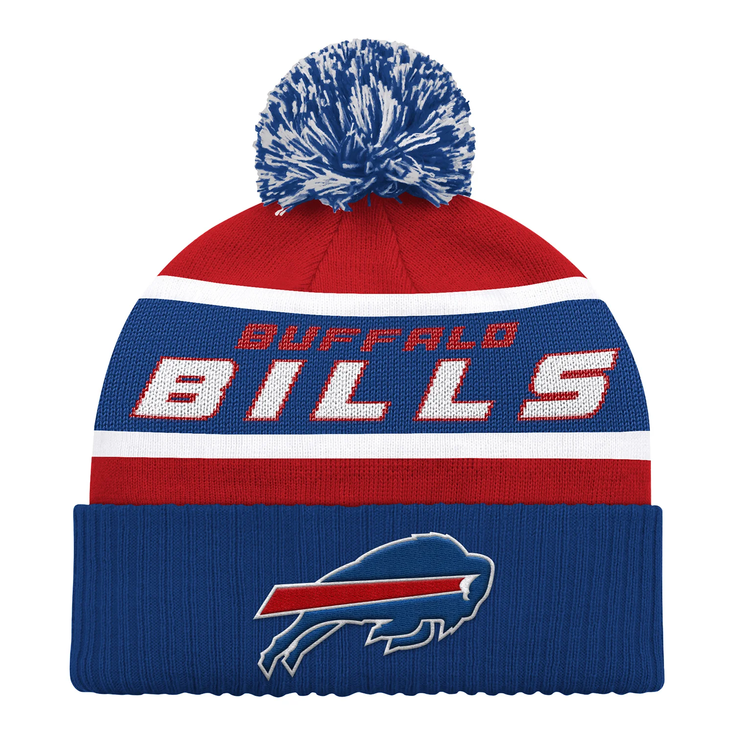 Buffalo Bills Starter Legacy Cuff Pom Knit
