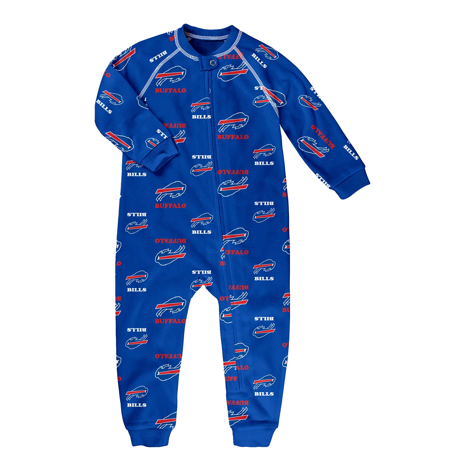 Buffalo Bills Toddler Zip Up Coverall