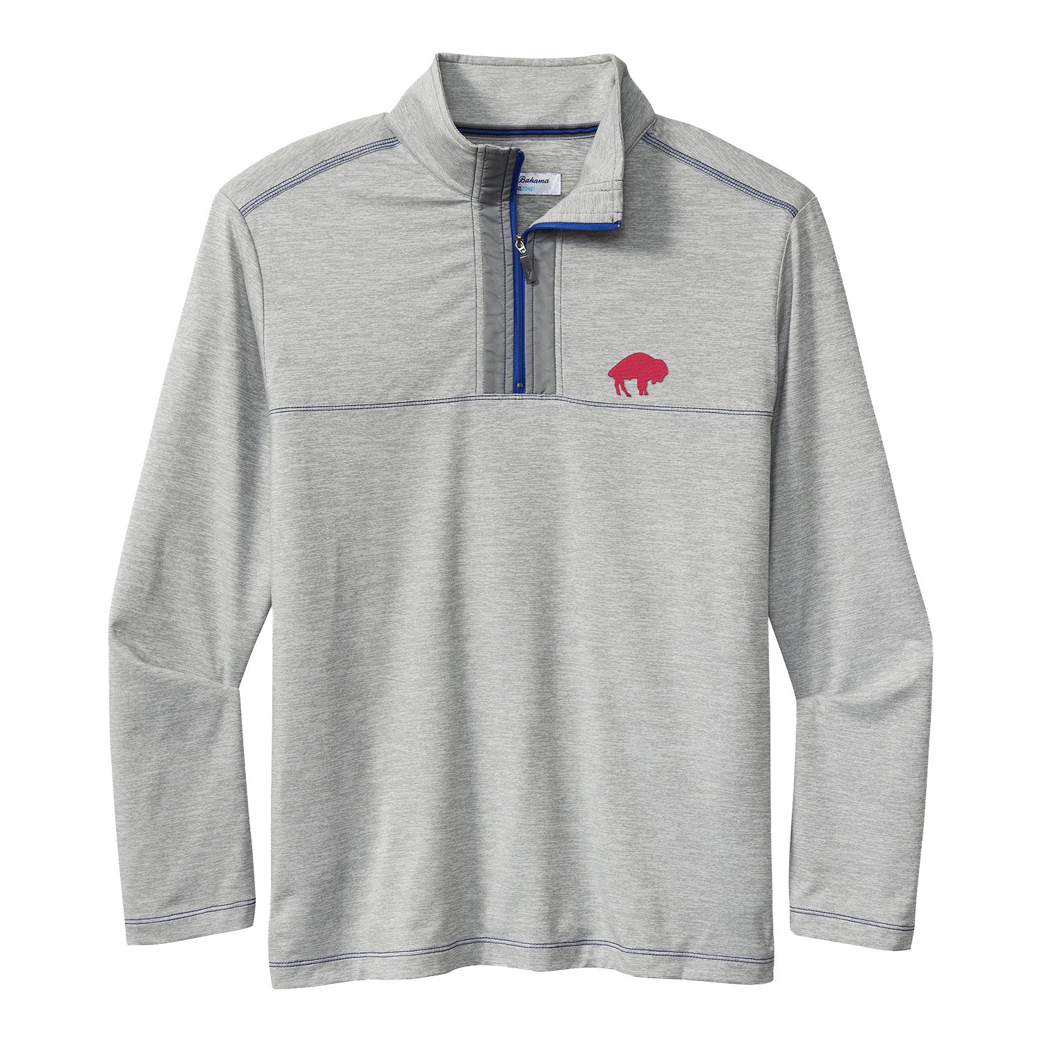 Buffalo Bills Tommy Bahama High Score 1/2 Zip Pullover