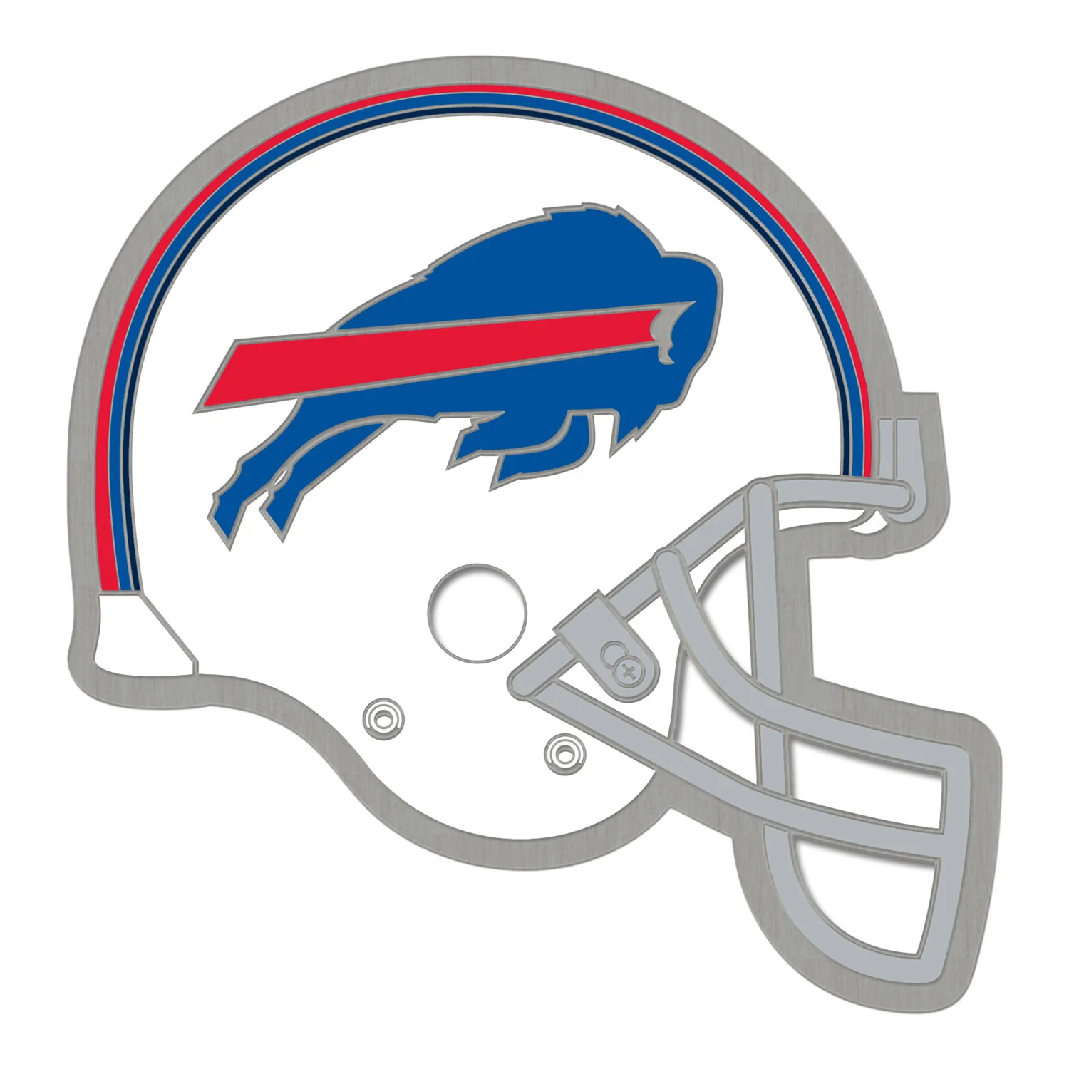 Buffalo Bills White Helmet Hatpin