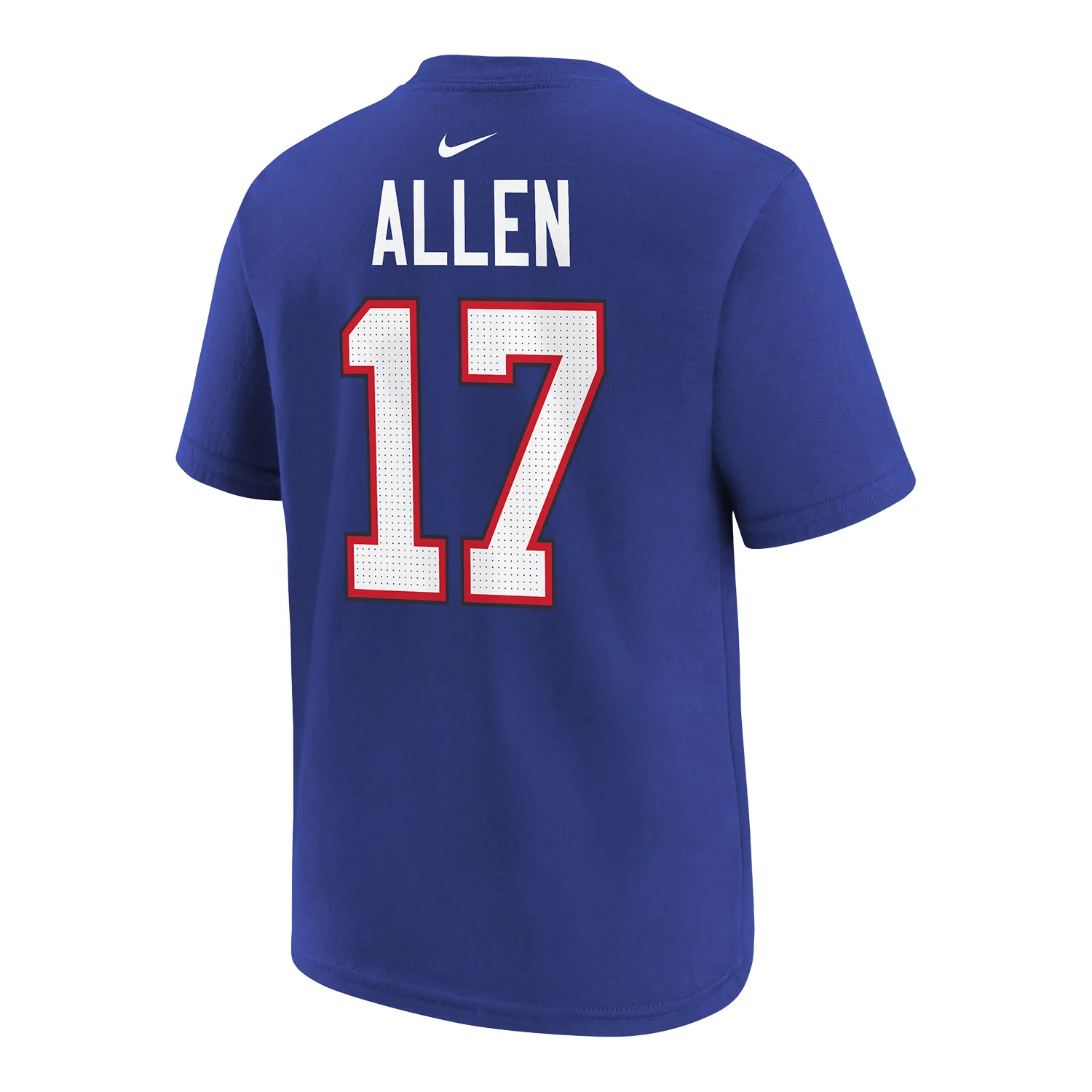 Buffalo Bills Youth Nike Josh Allen Name & Number T-Shirt