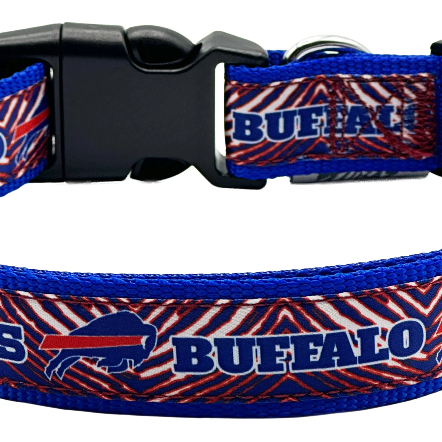 Buffalo Bills Zubaz Pet Satin Collar